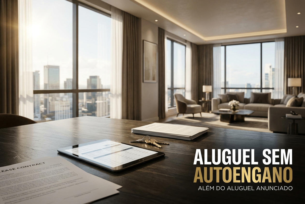 Renda com aluguel em imóveis sem autoengano: mitos e verdades sobre vacância, reajustes e custos invisíveis