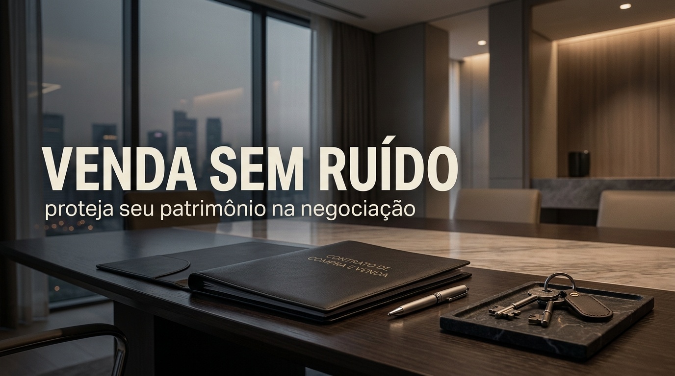 Venda sem ruído: passo a passo jurídico-fiscal para alienar imóvel de alto padrão protegendo seu patrimônio