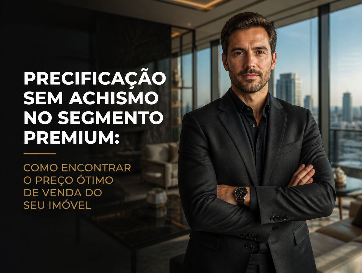 Precificação sem achismo no segmento premium: como encontrar o preço ótimo de venda do seu imóvel