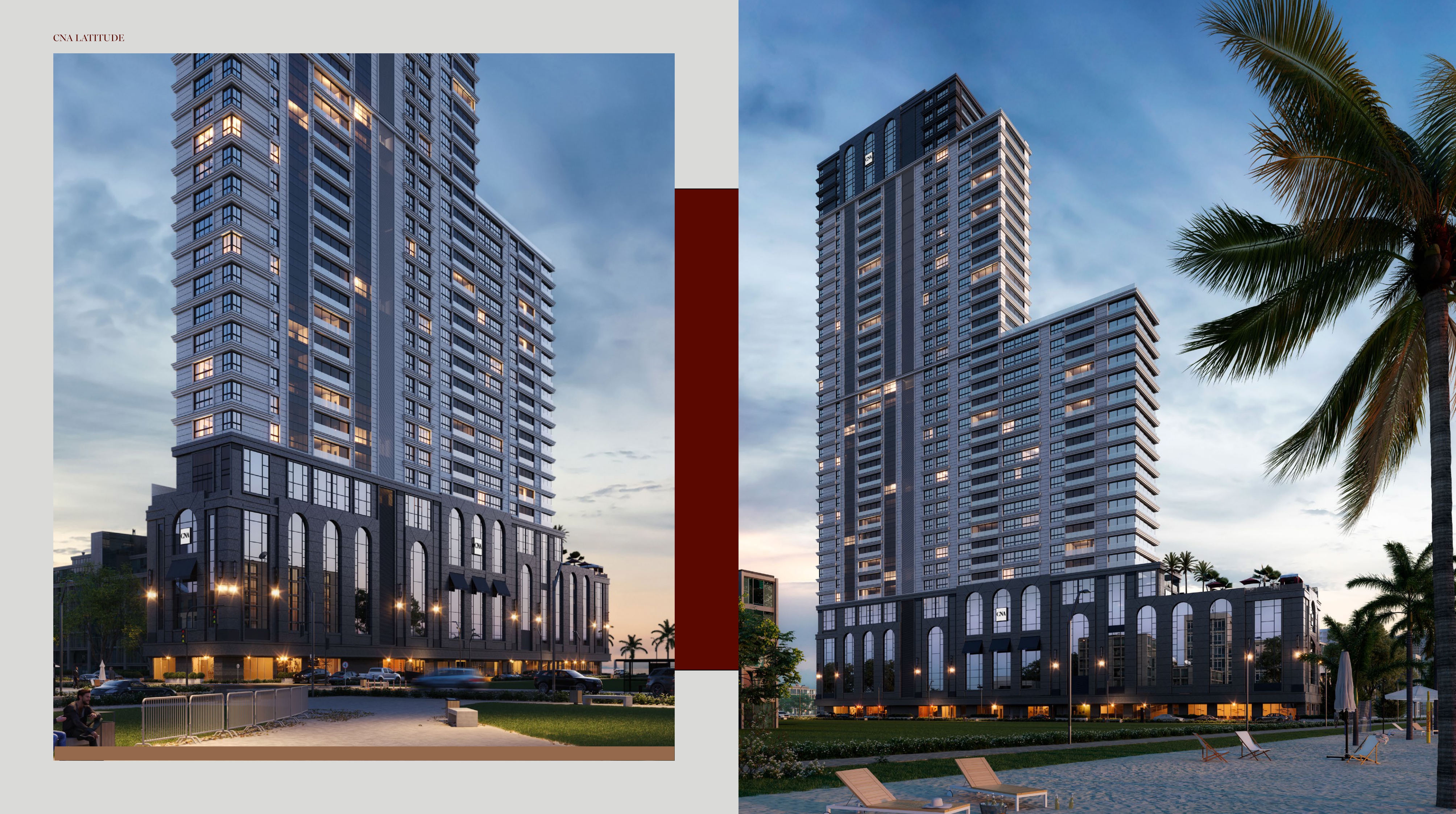 CNA Latitude Residences logo