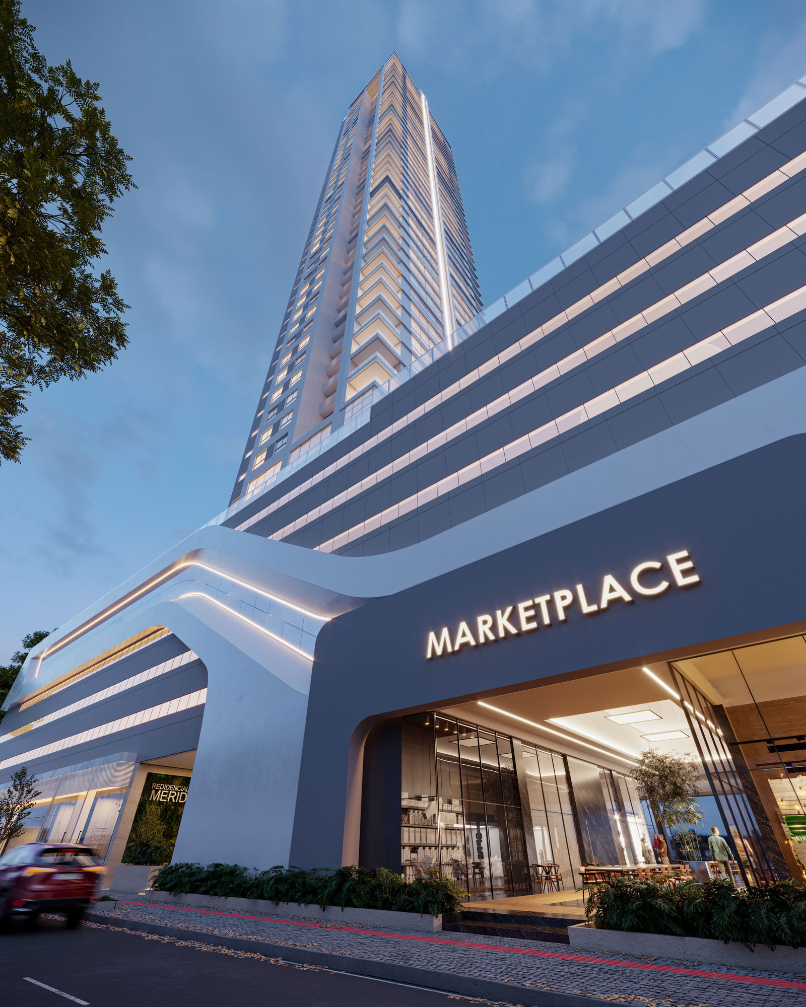 Edifício Meridian Tower logo