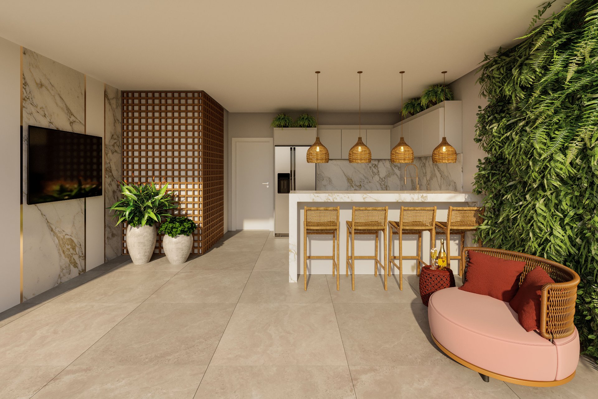 Apartamento no Edifício Rosso Corsa Residenziale
