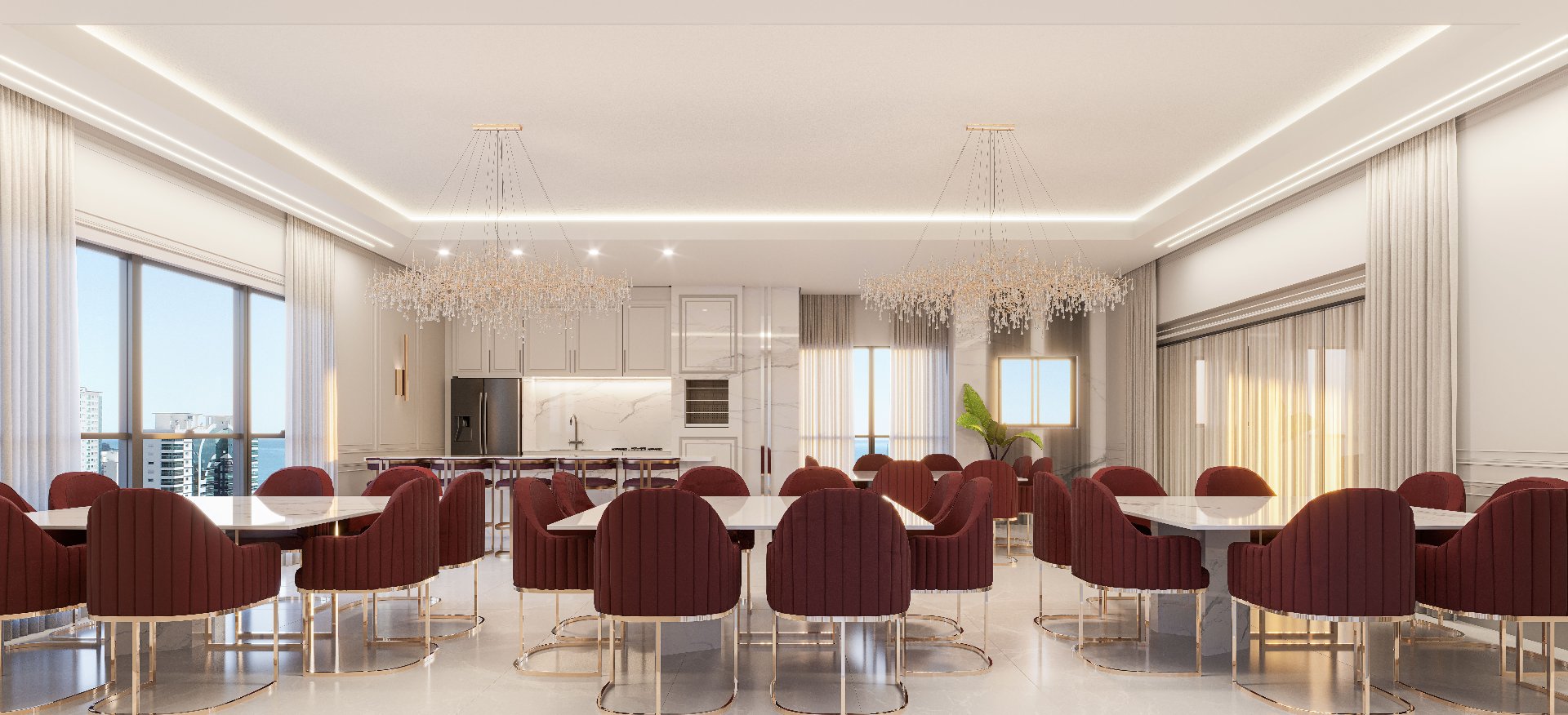 Rosso Corsa Residenziale Apartamento Disponível