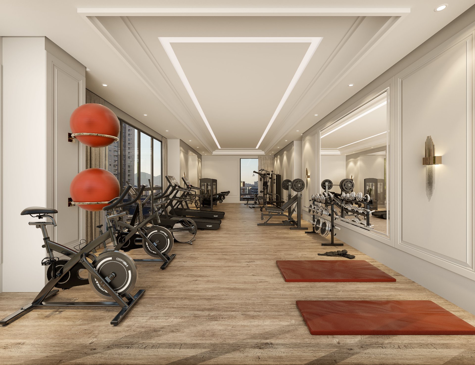 Rosso Corsa Residenziale Apartamento Disponível