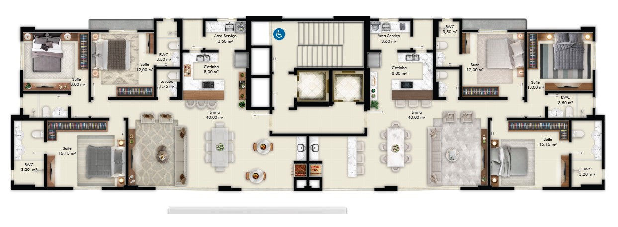 Apartamento à venda no Residencial Villa Aurora