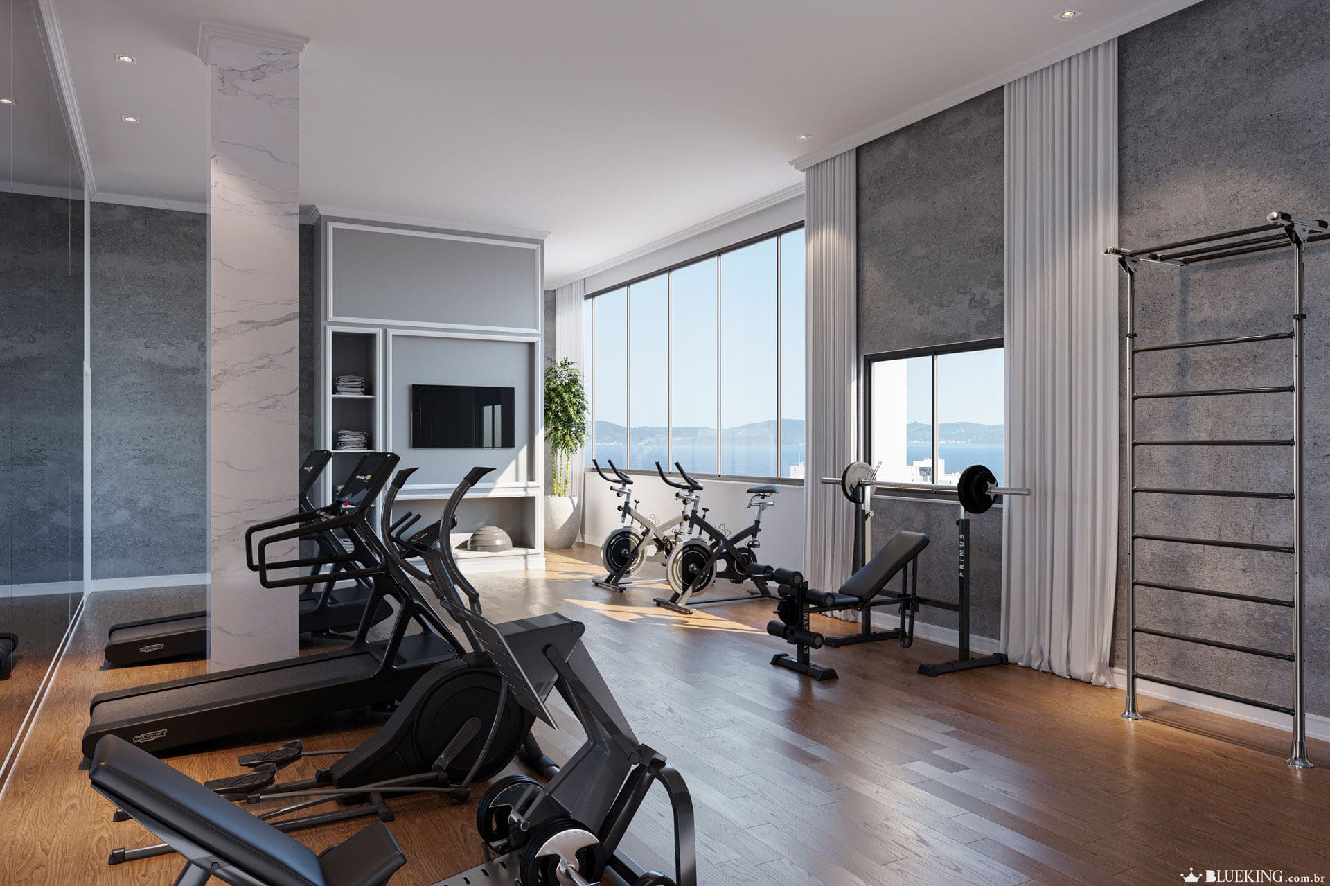 Andar alto no Belle Maison Residence