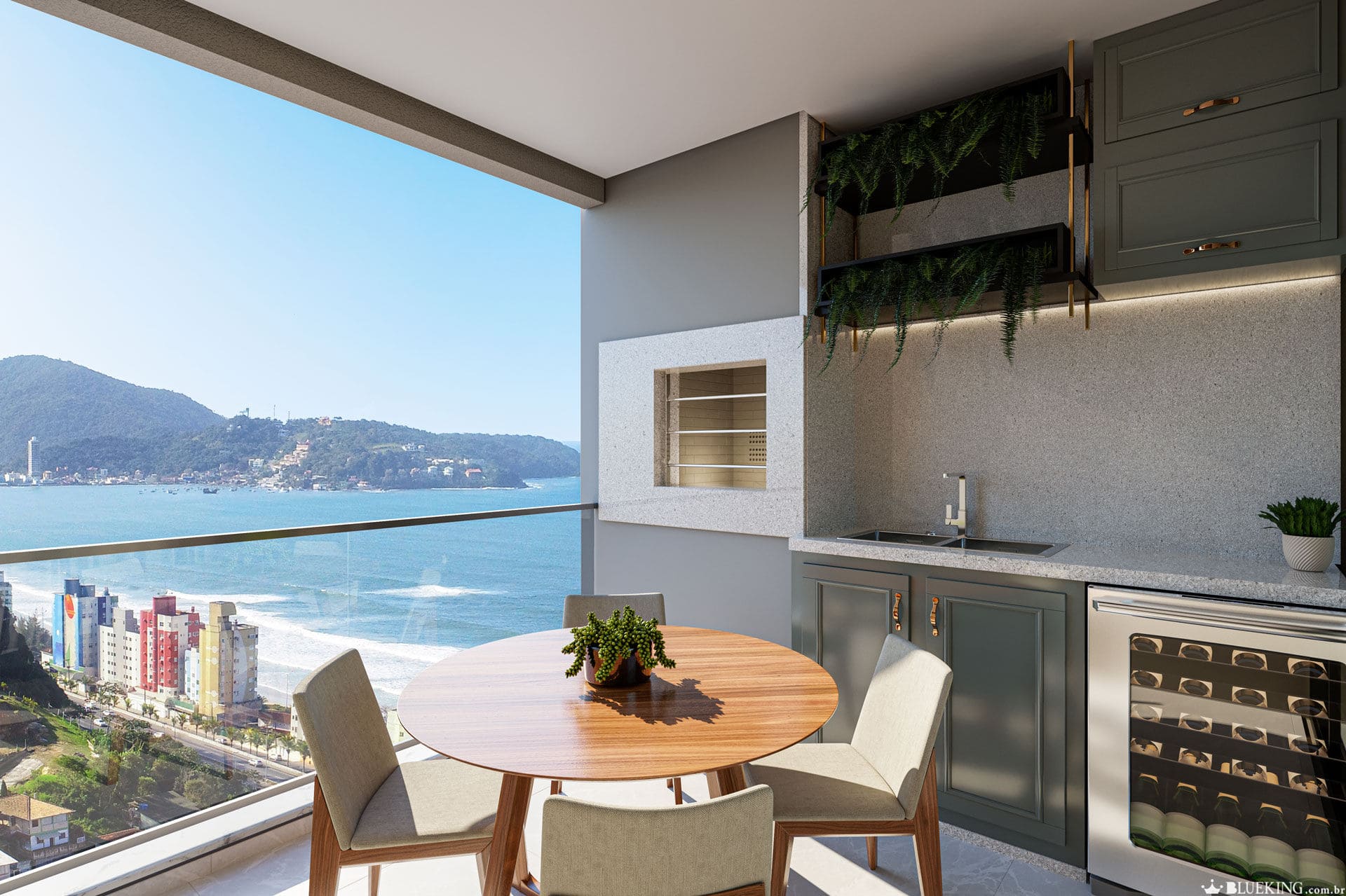 Andar alto no Belle Maison Residence