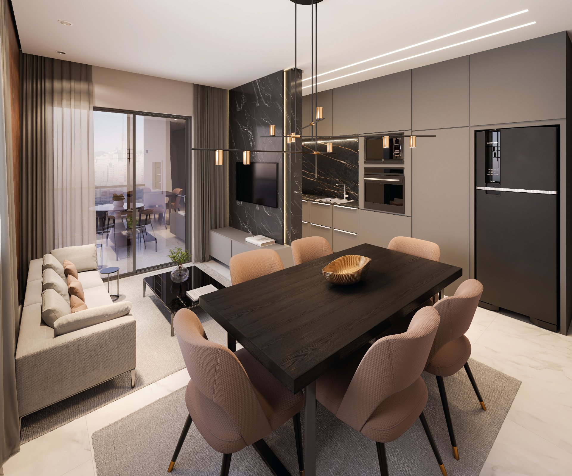 Apartamento à venda no Residencial West Village