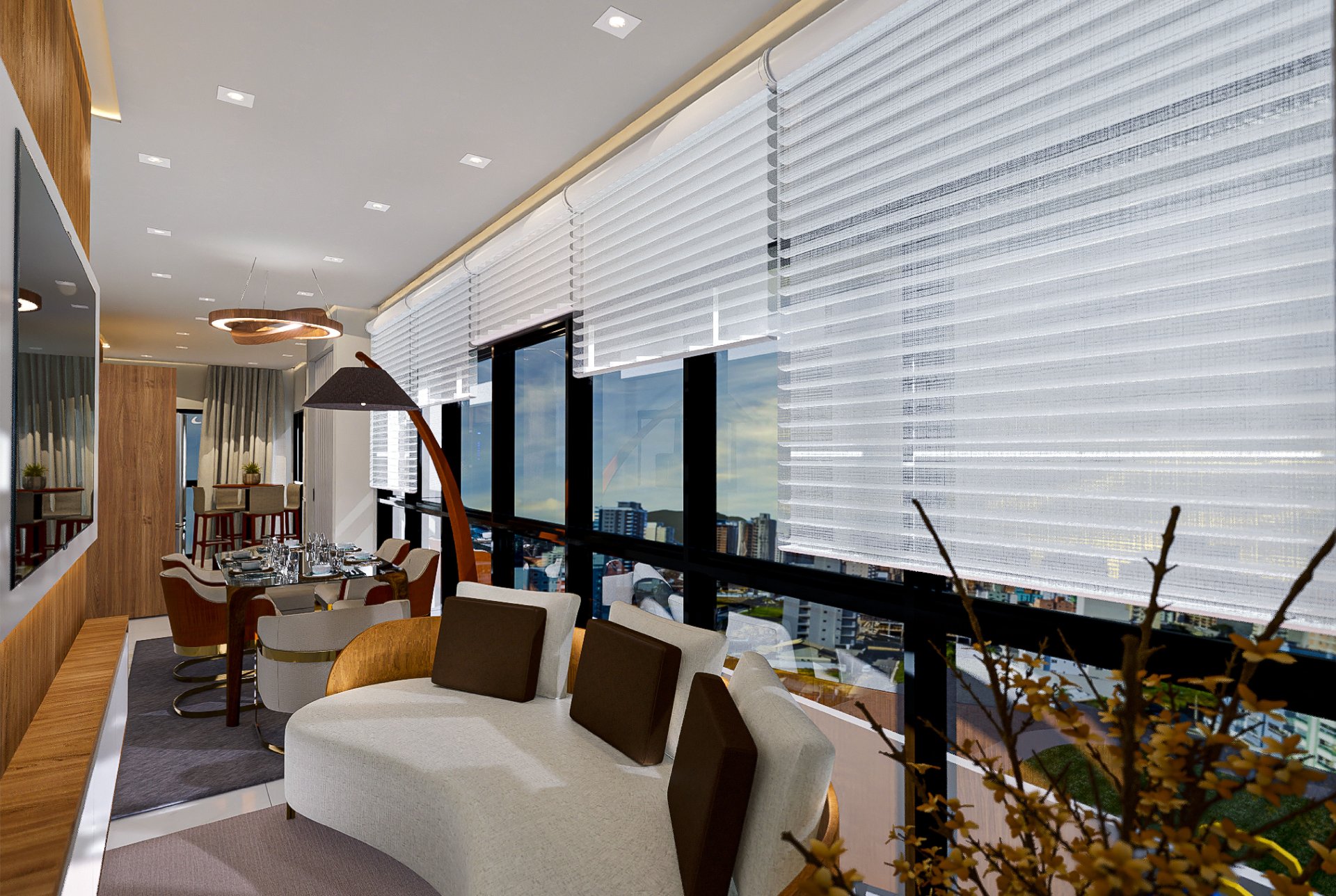 Venda de andar alto no Athena's Residence