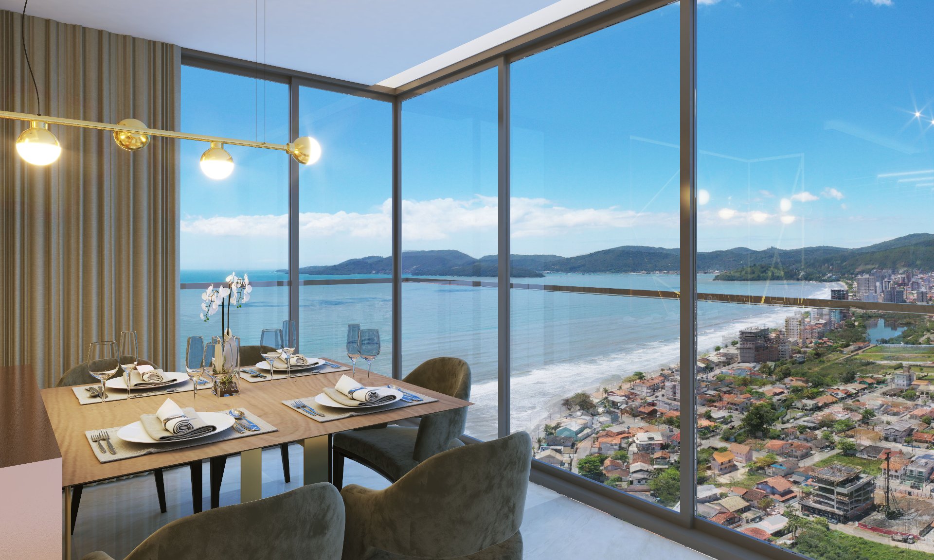 Apartamento à venda no Residencial Ocean Hill