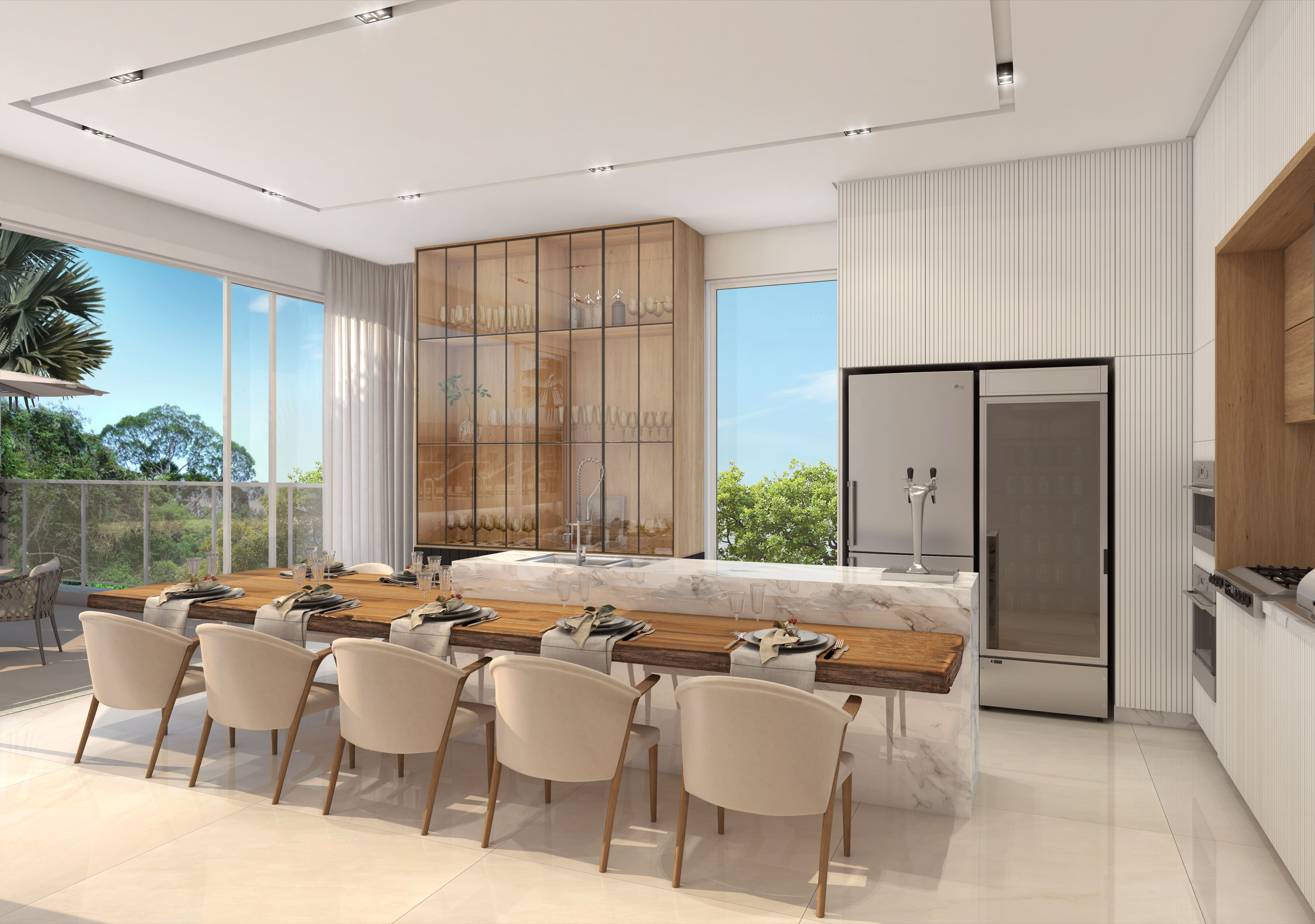 Apartamento no Blue Coast Tower
