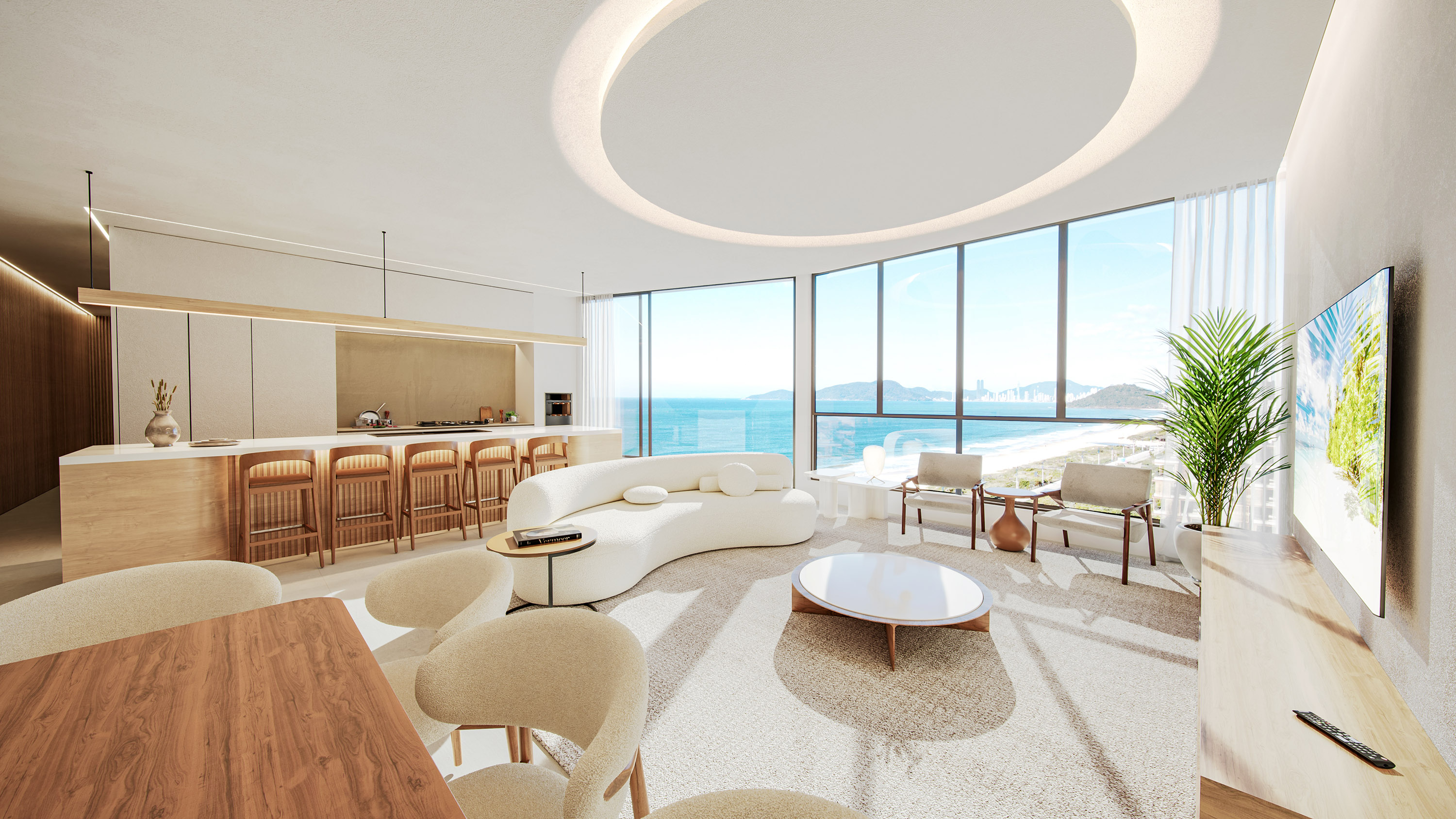 Apartamento no Scenarium Brava Norte
