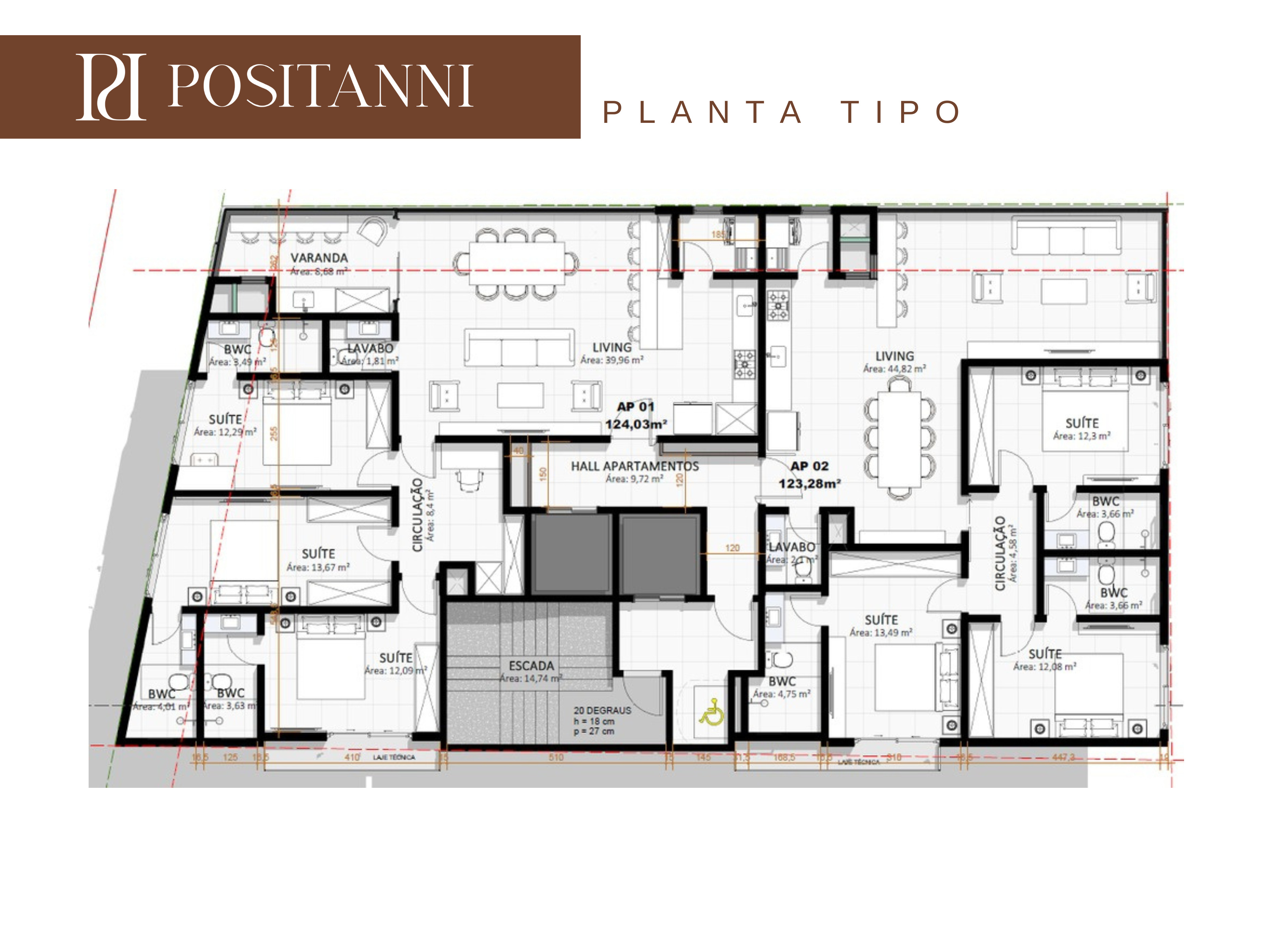 Apartamento à venda no Positanni