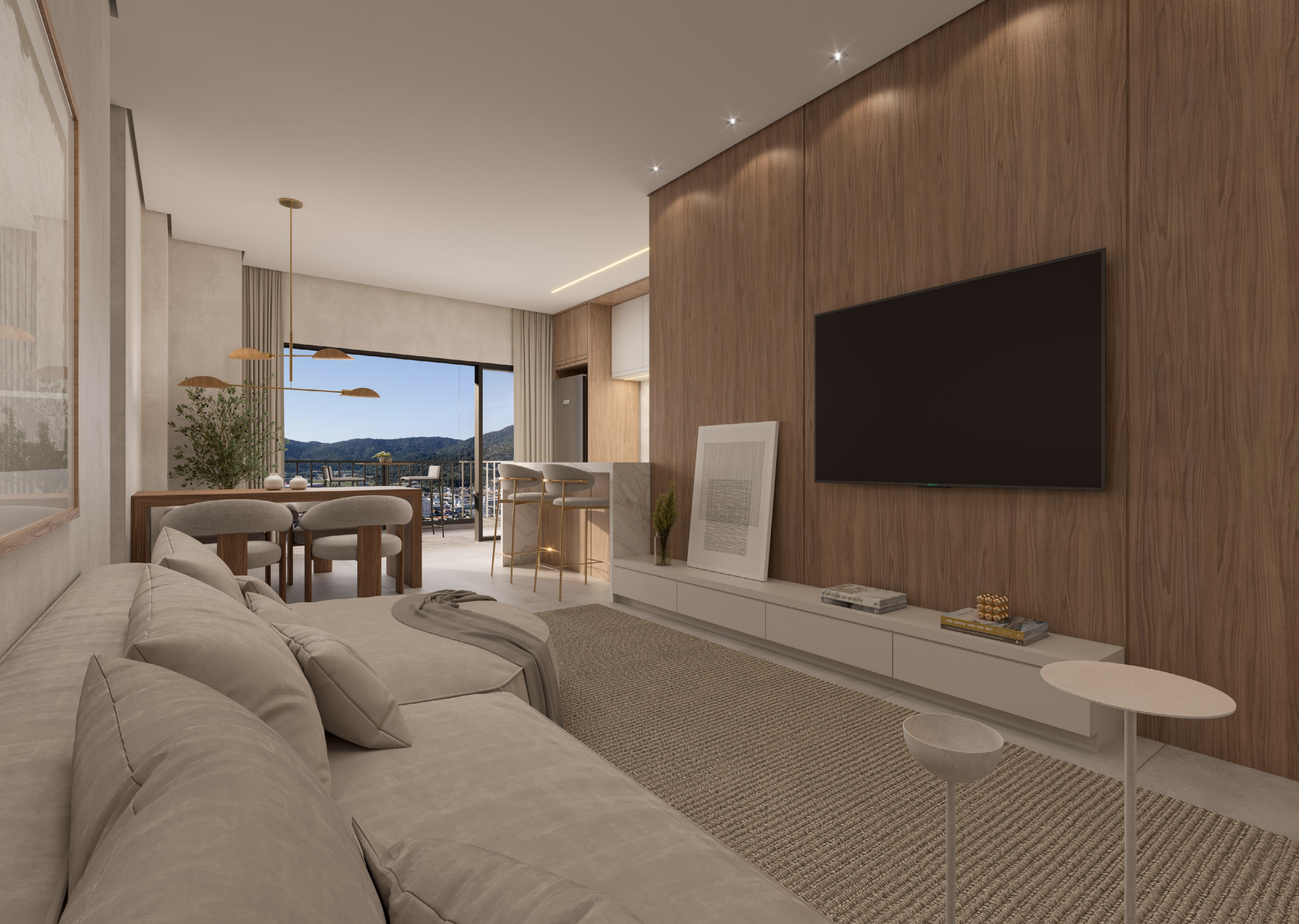 Apartamento em Porto Belo no Edifício Square