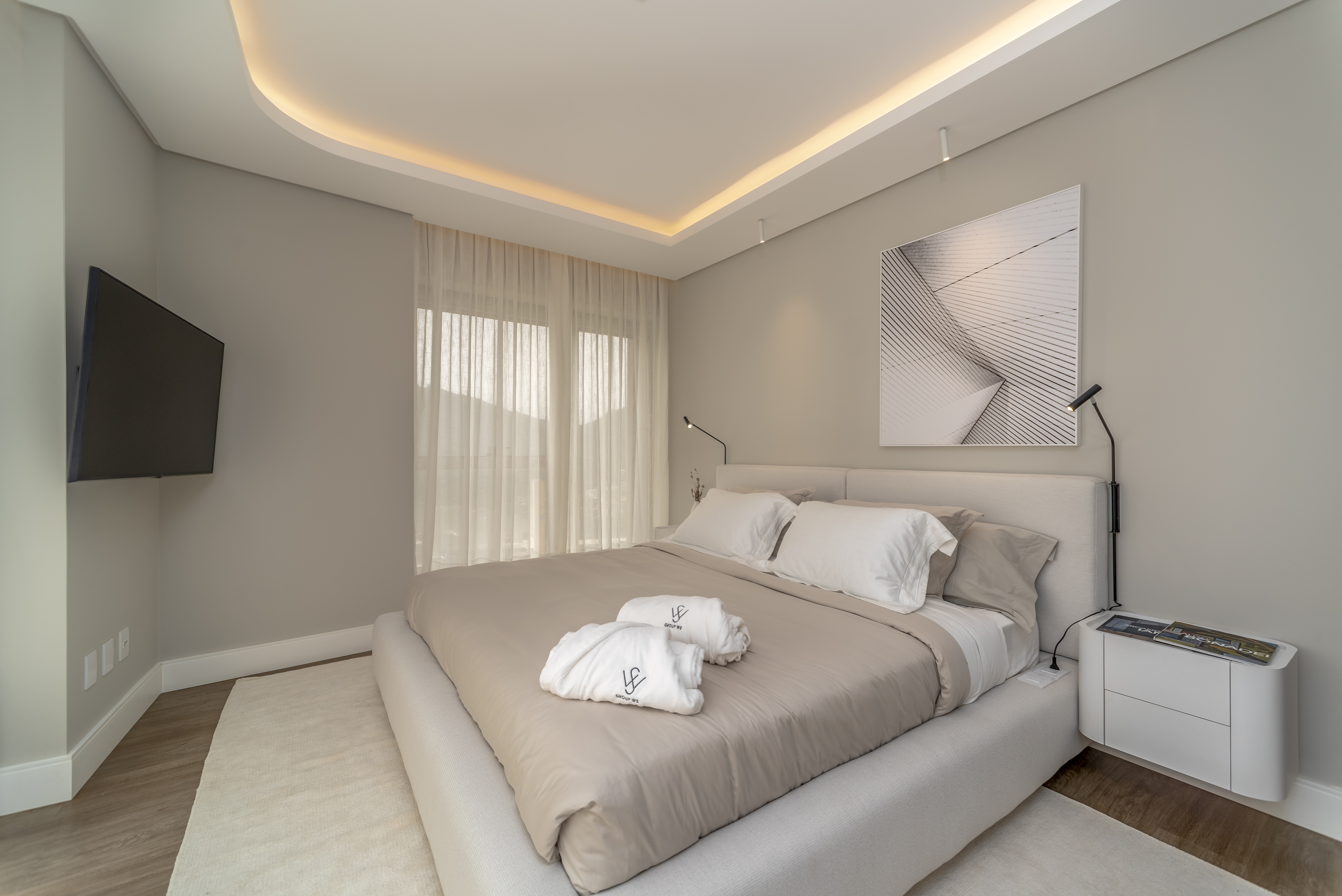 Apartamento Decorado no Yachthouse