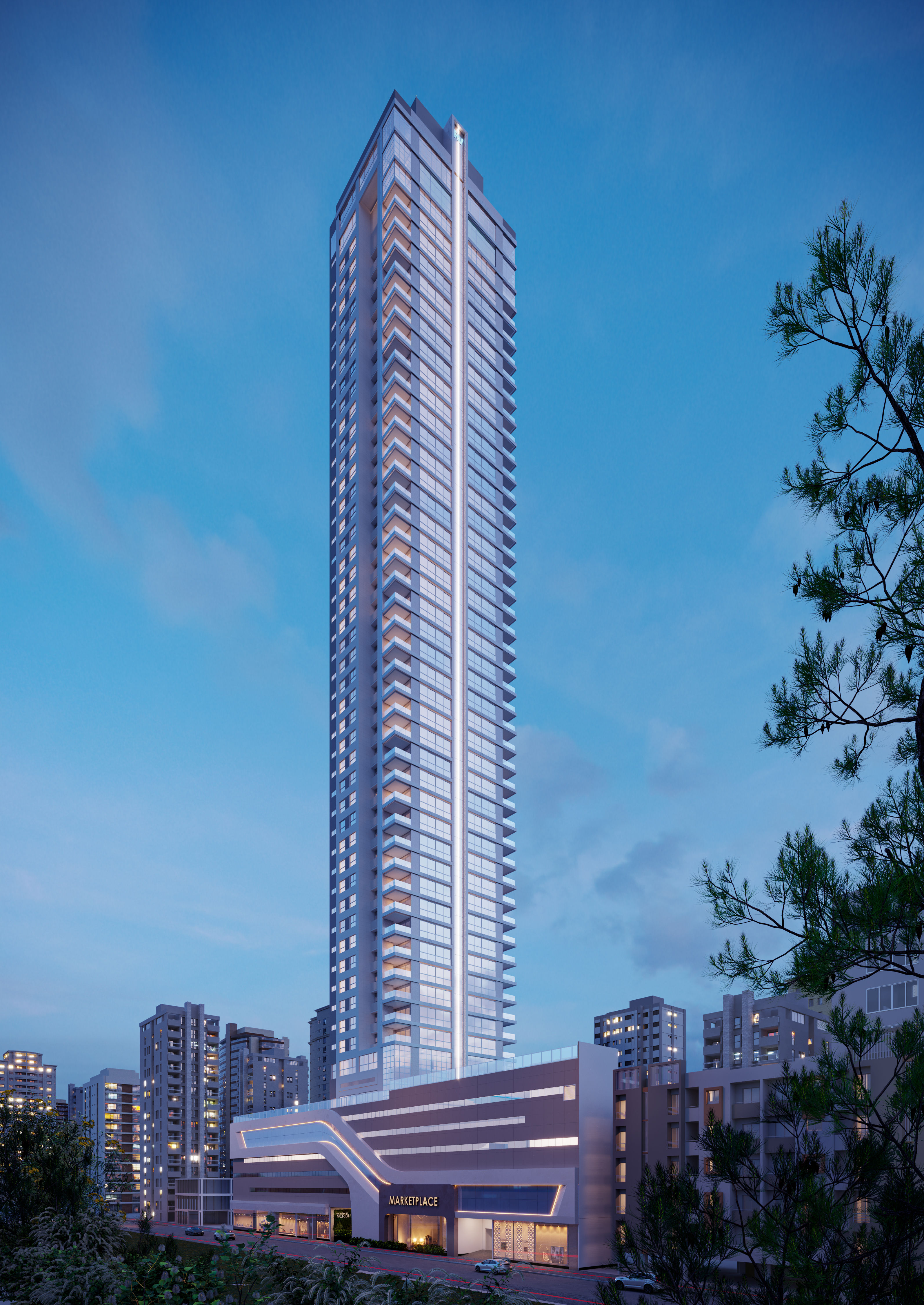 Apto à venda do Residencial Meridian Tower em BC
