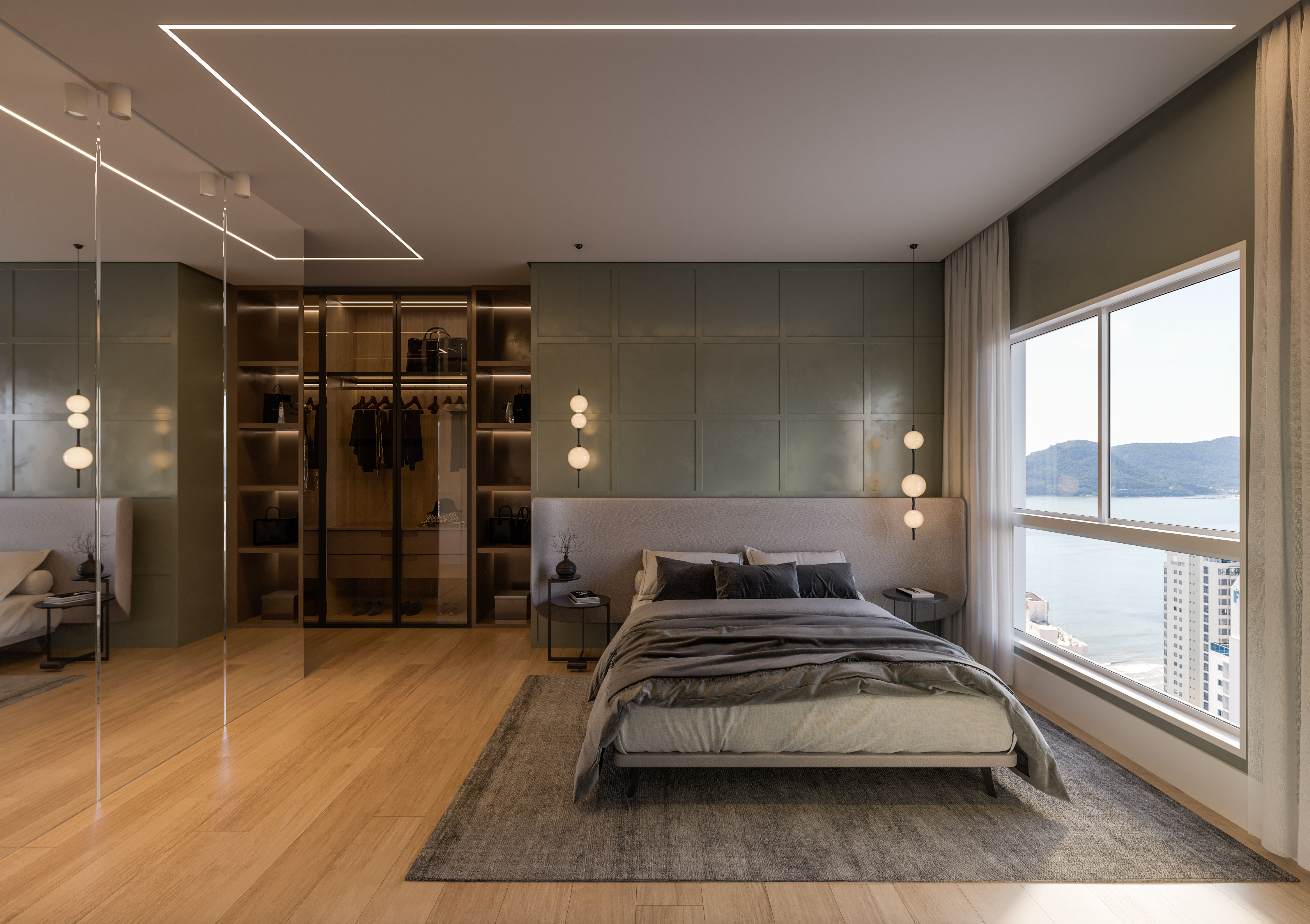 Apto à venda do Residencial Meridian Tower em BC