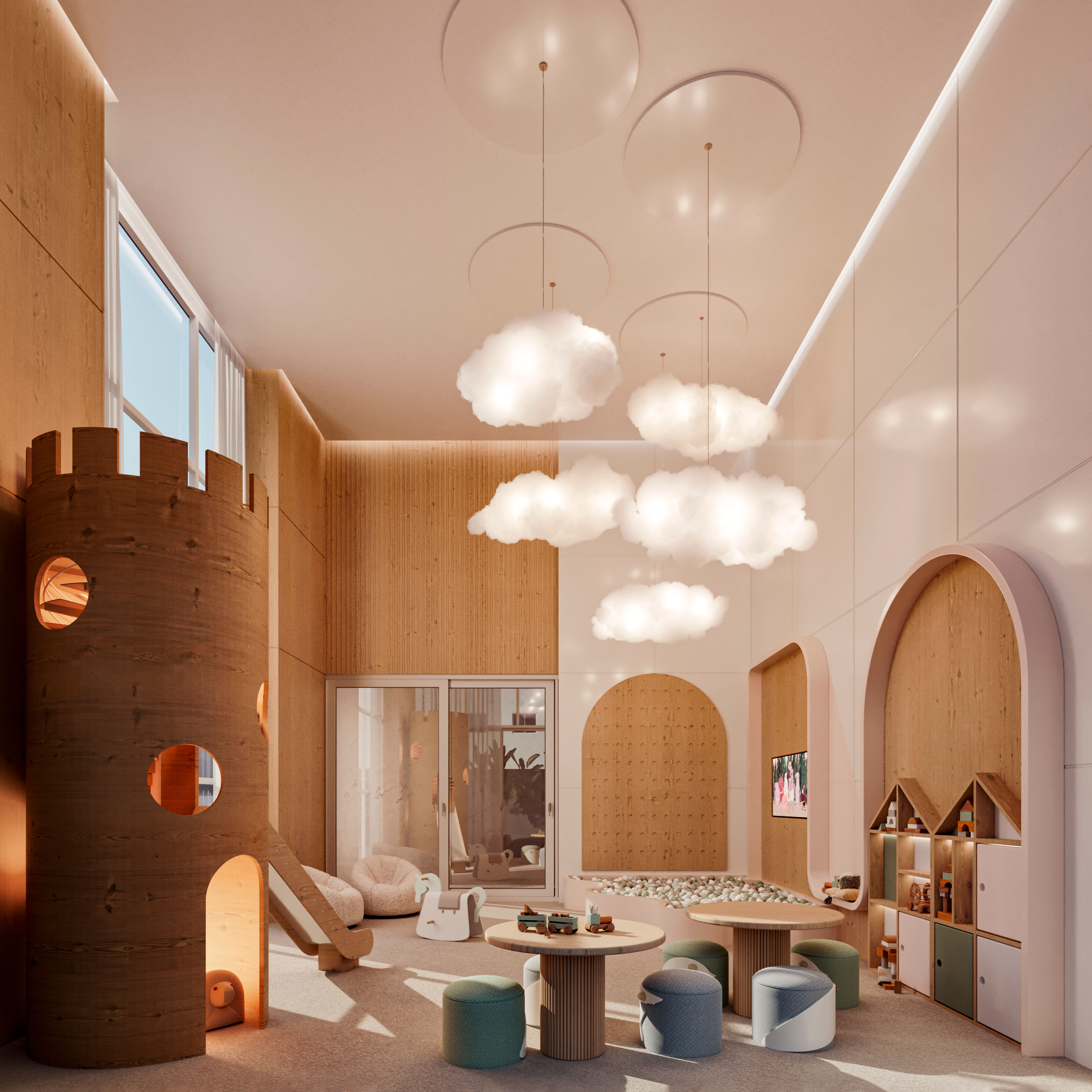 Venda de andar alto no Diamond Crystal Tower