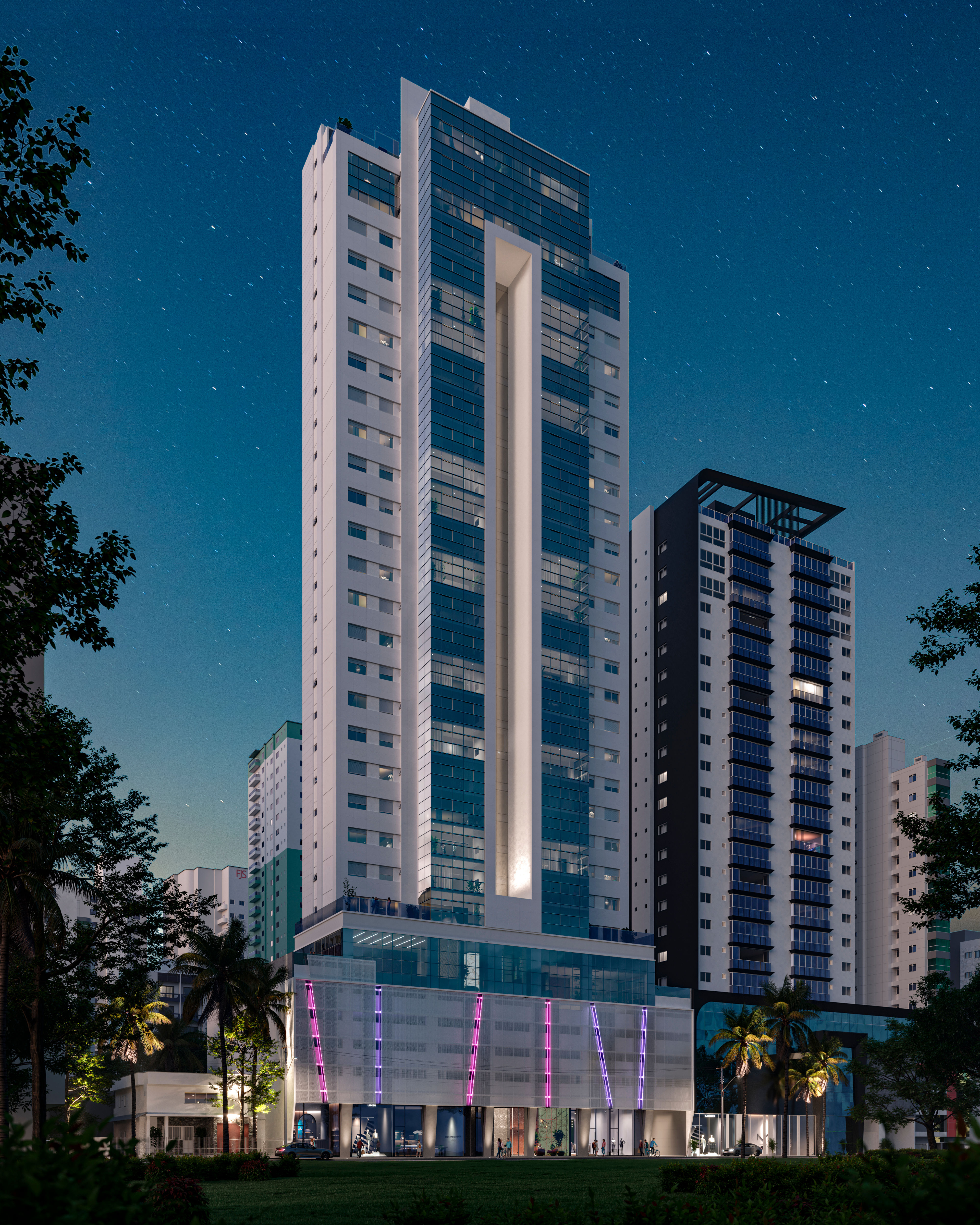 Venda de apto no Diamond Crystal Tower em Balneário Camboriú