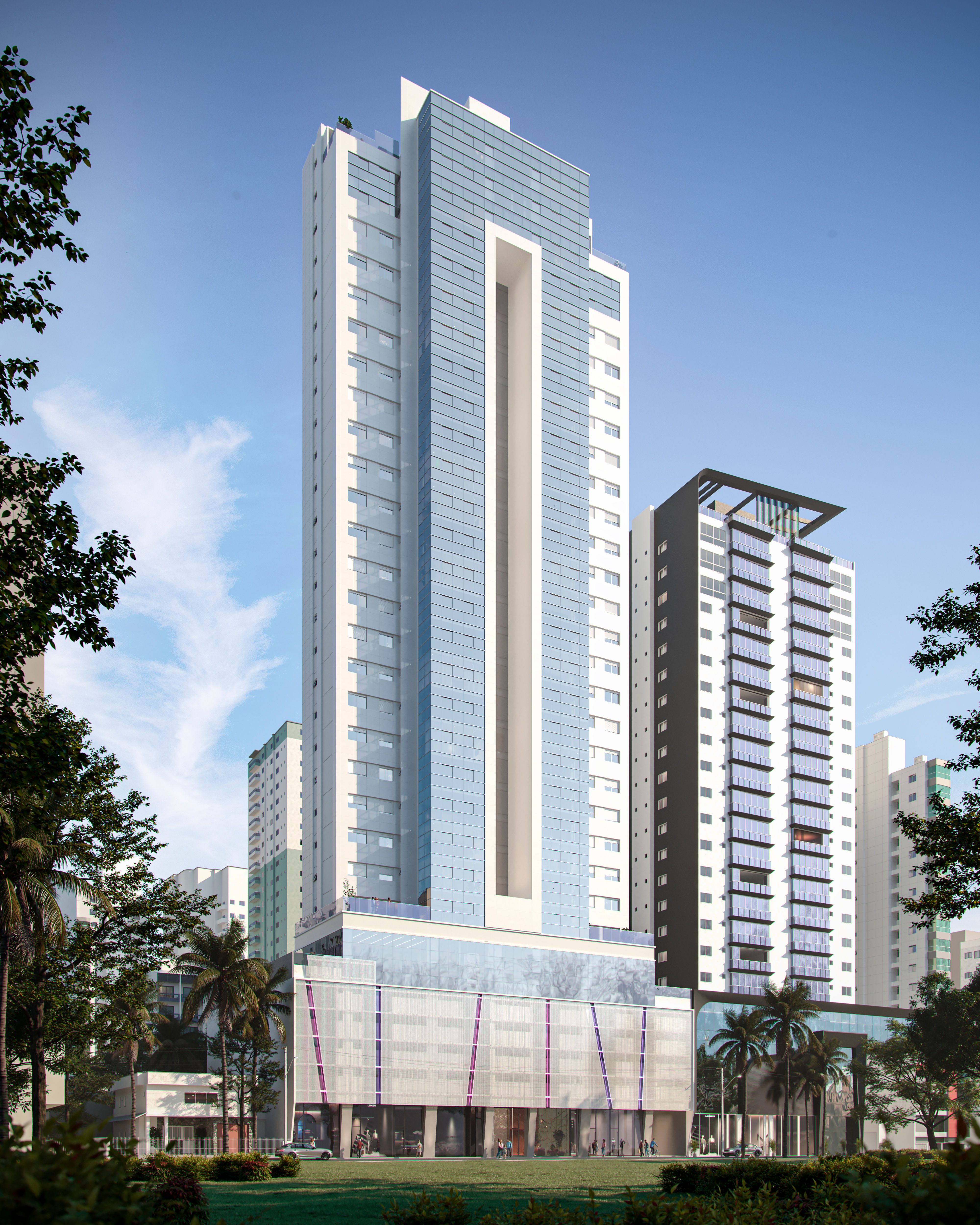 Venda de apto no Diamond Crystal Tower em Balneário Camboriú