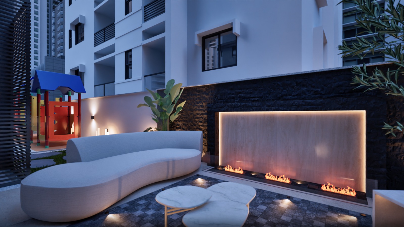 Andar alto no Harmonie Residence