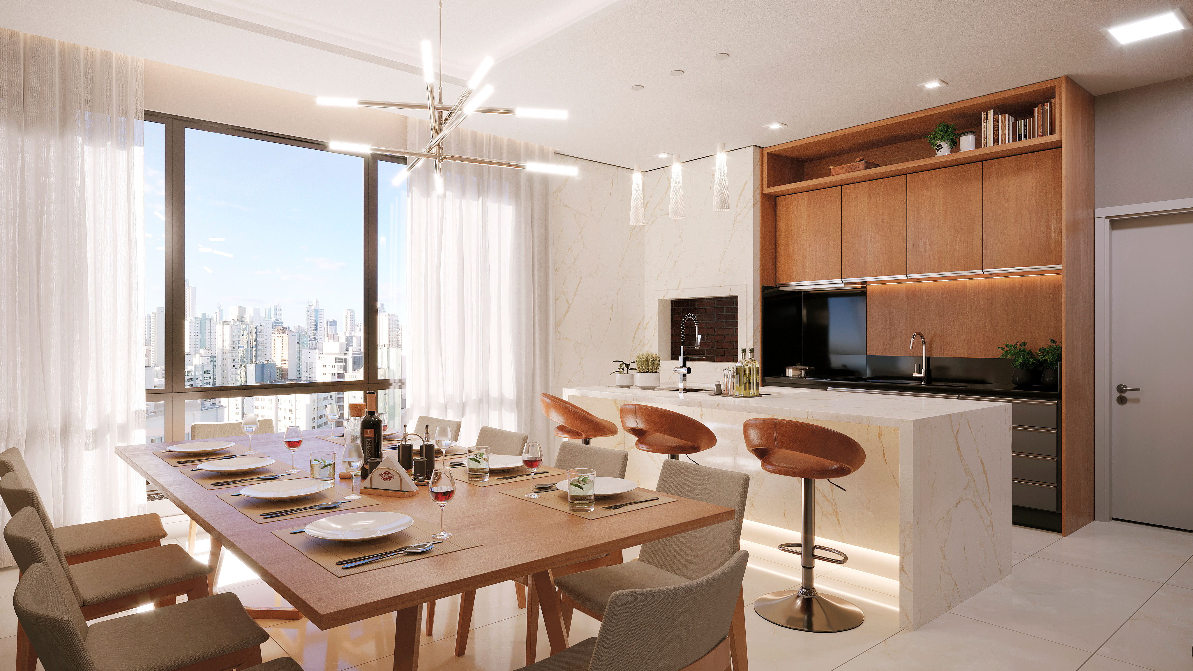 Apartamento no Ilhas Fiji Residence