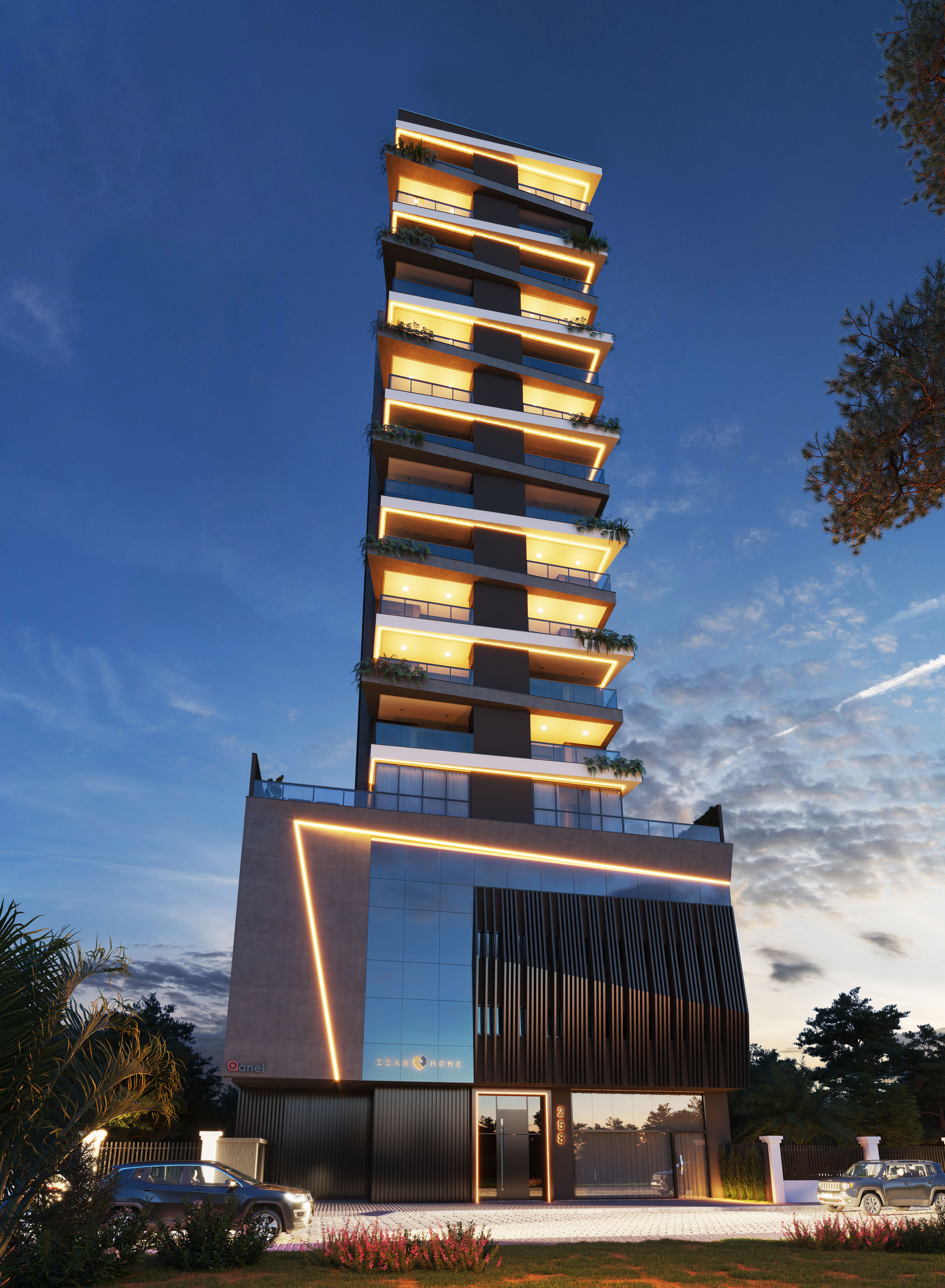 Apartamento no Edifício Izas Home