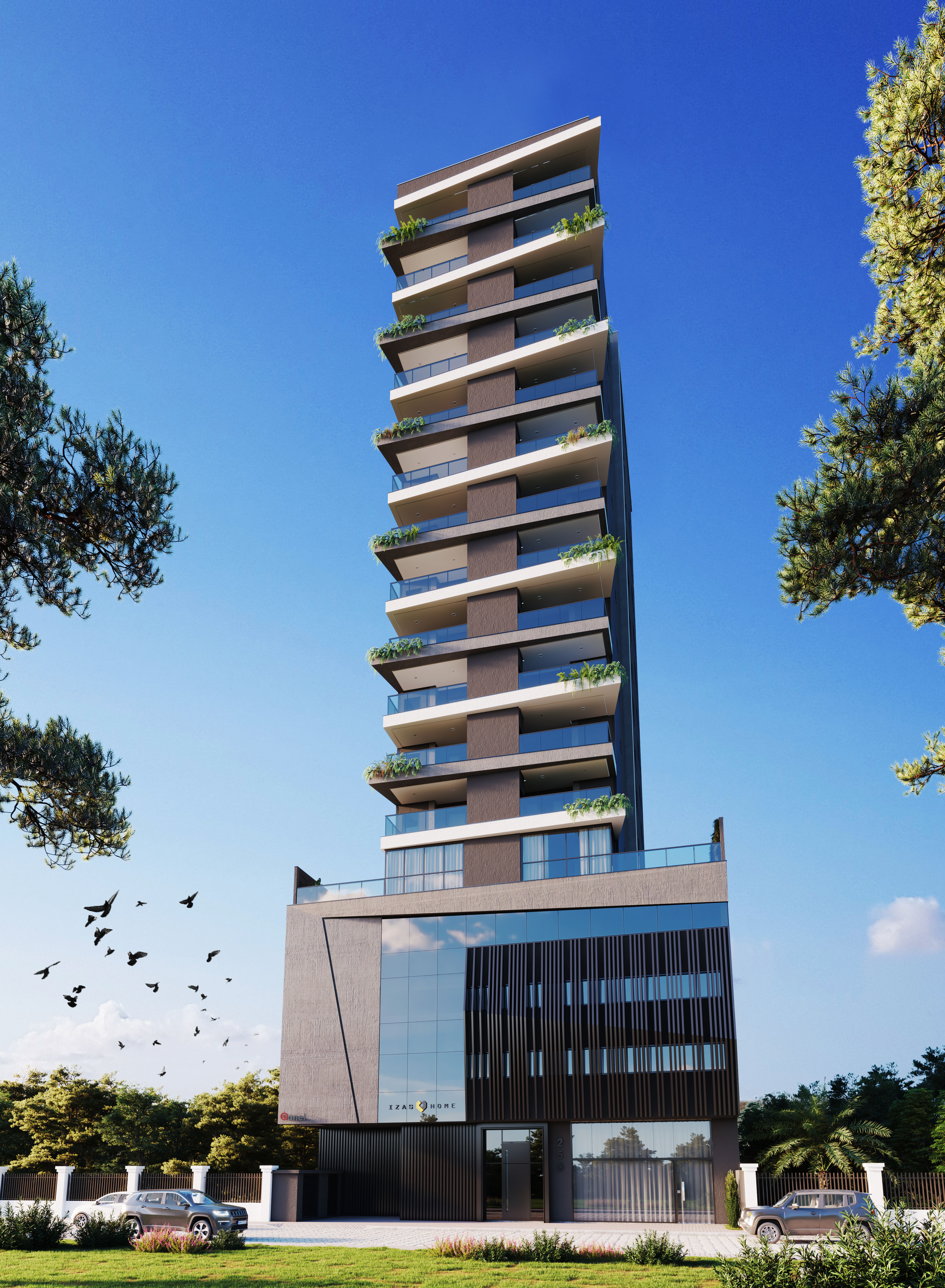 Apartamento à venda no Edifício Izas Home