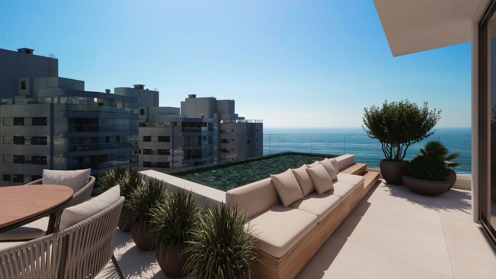 Andar alto à venda Edifício Brava Eco Home