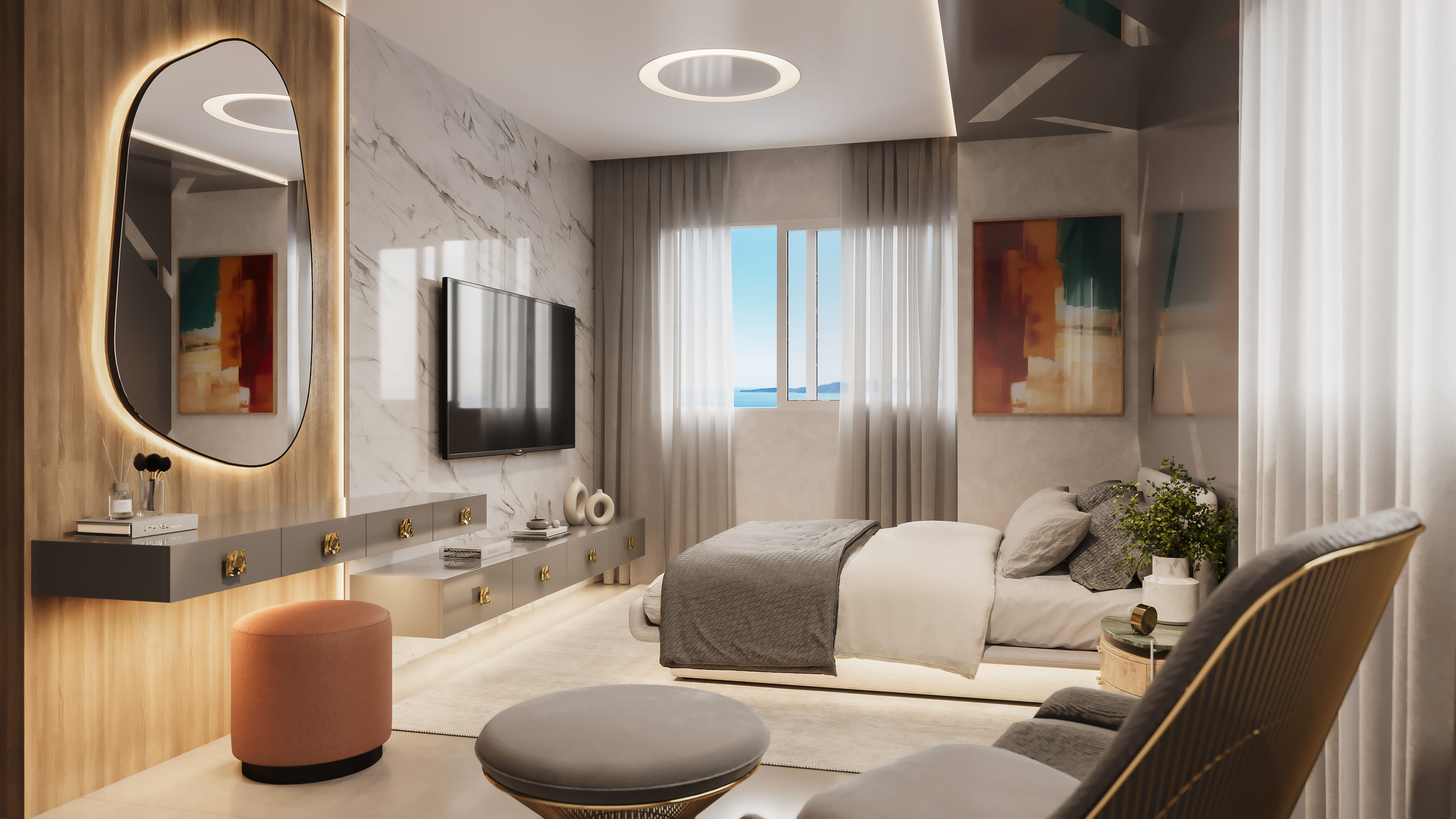 Apartamento à venda no Edifício Accendis