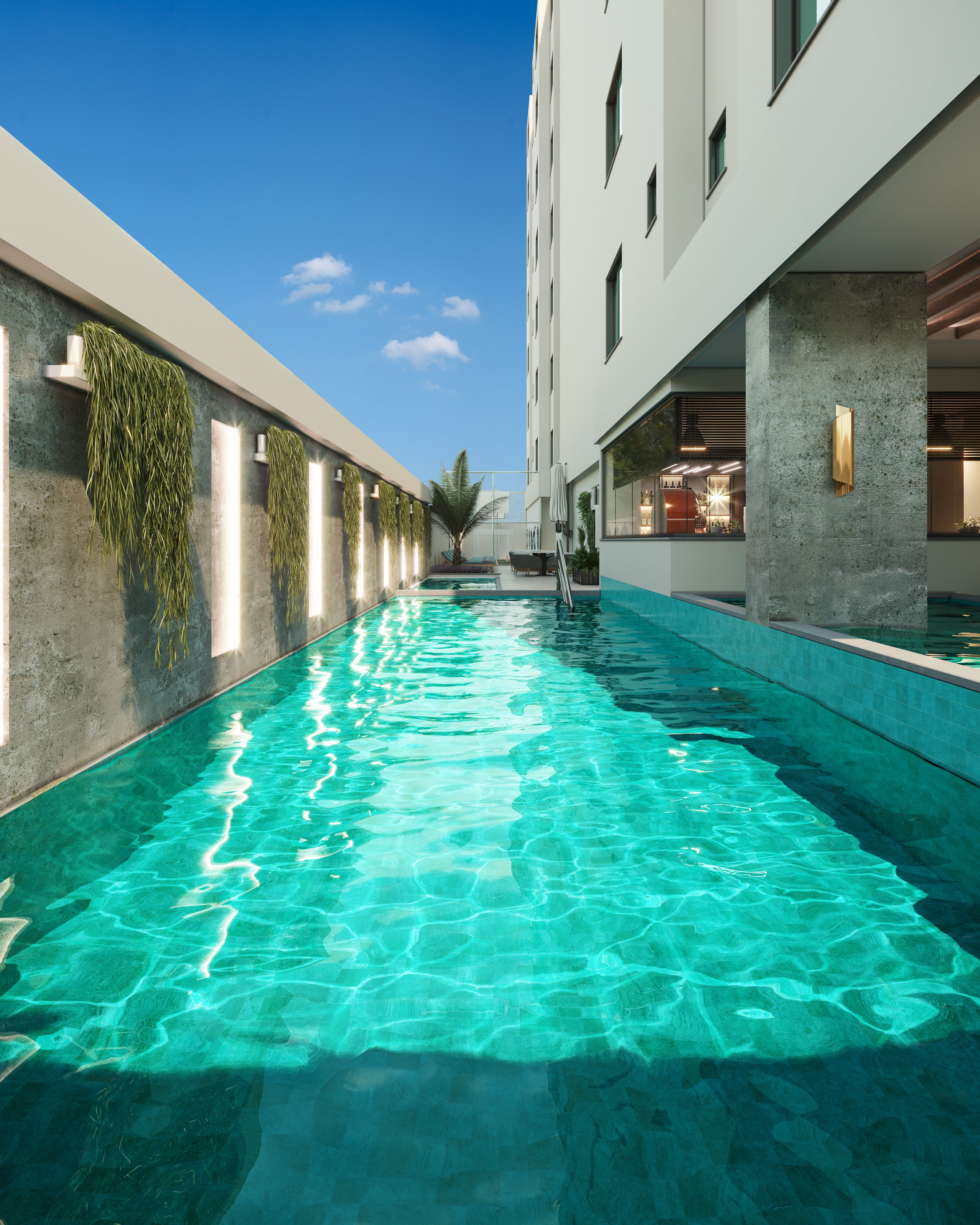 Andar alto no Magnifique Residence