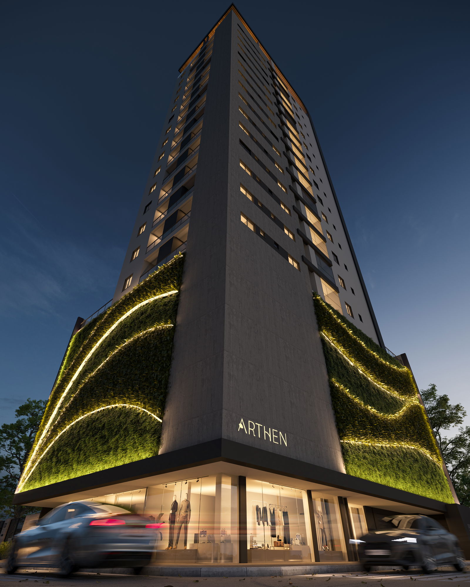 Andar alto à venda Edifício Wave Garden