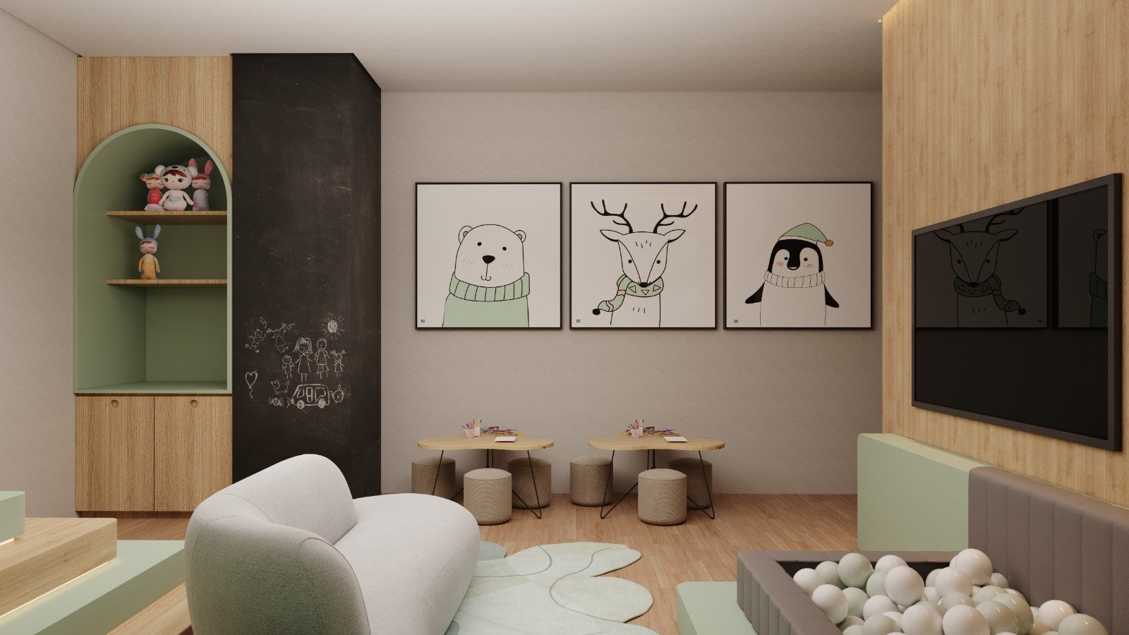 Apartamento no Edifício Green Ocean