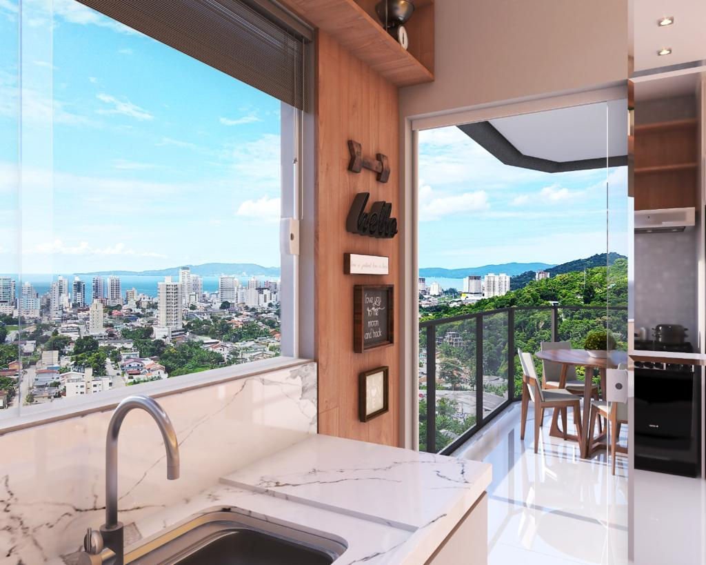 Andar alto no Benjamin Residence