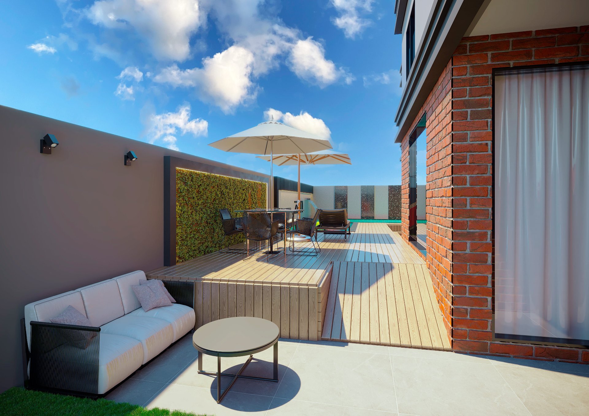 Andar alto no Zion Residence