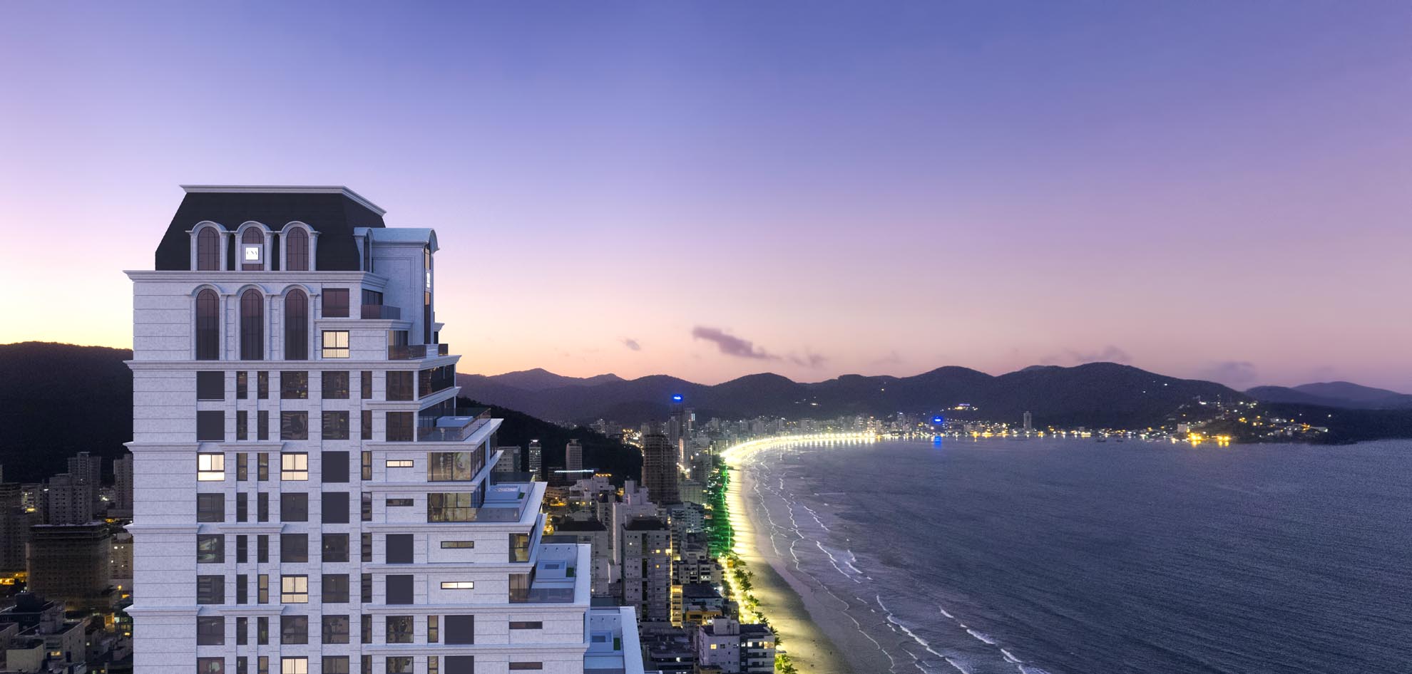 Andar alto no Grand Luxury CNA
