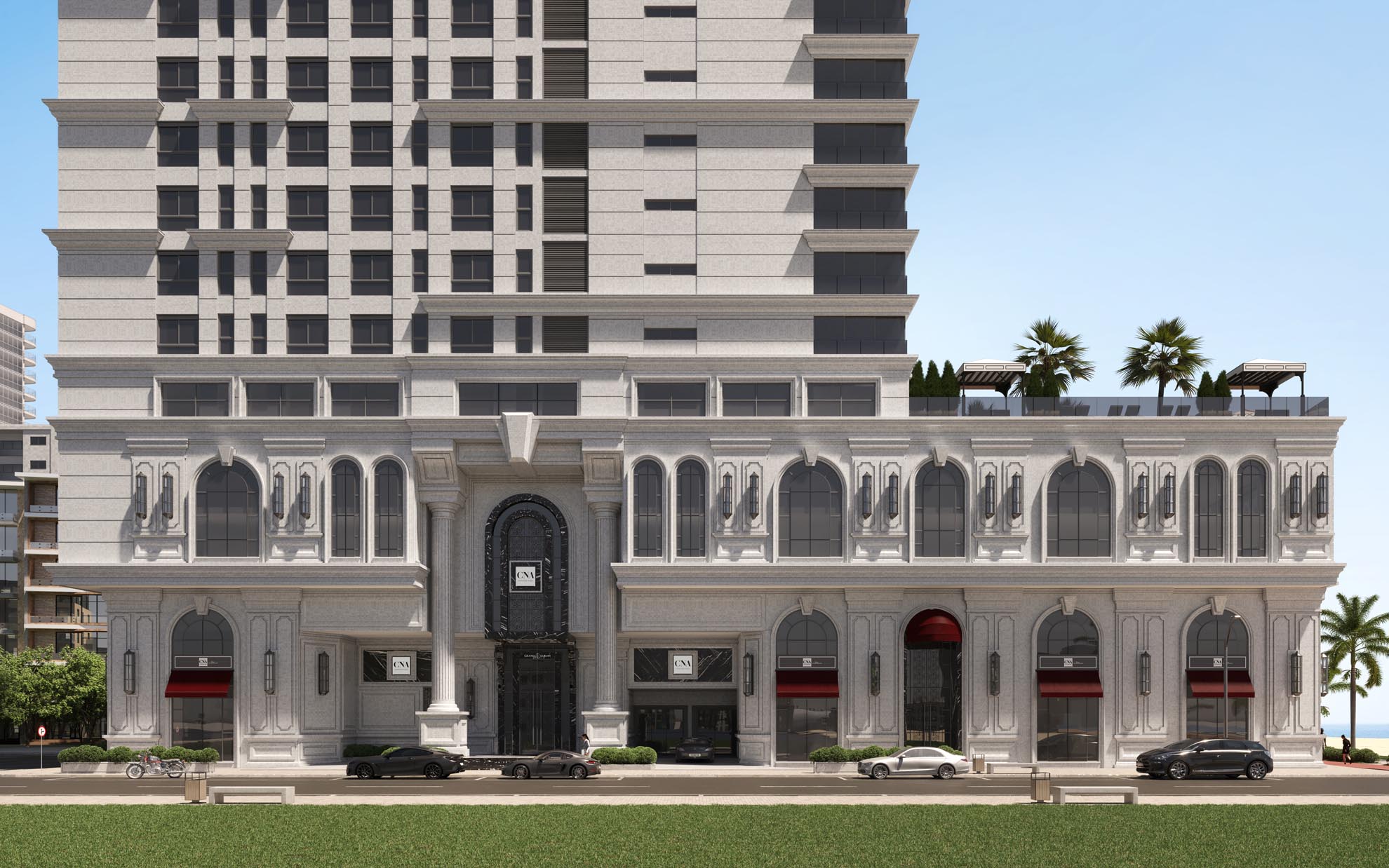 Andar alto no Grand Luxury CNA