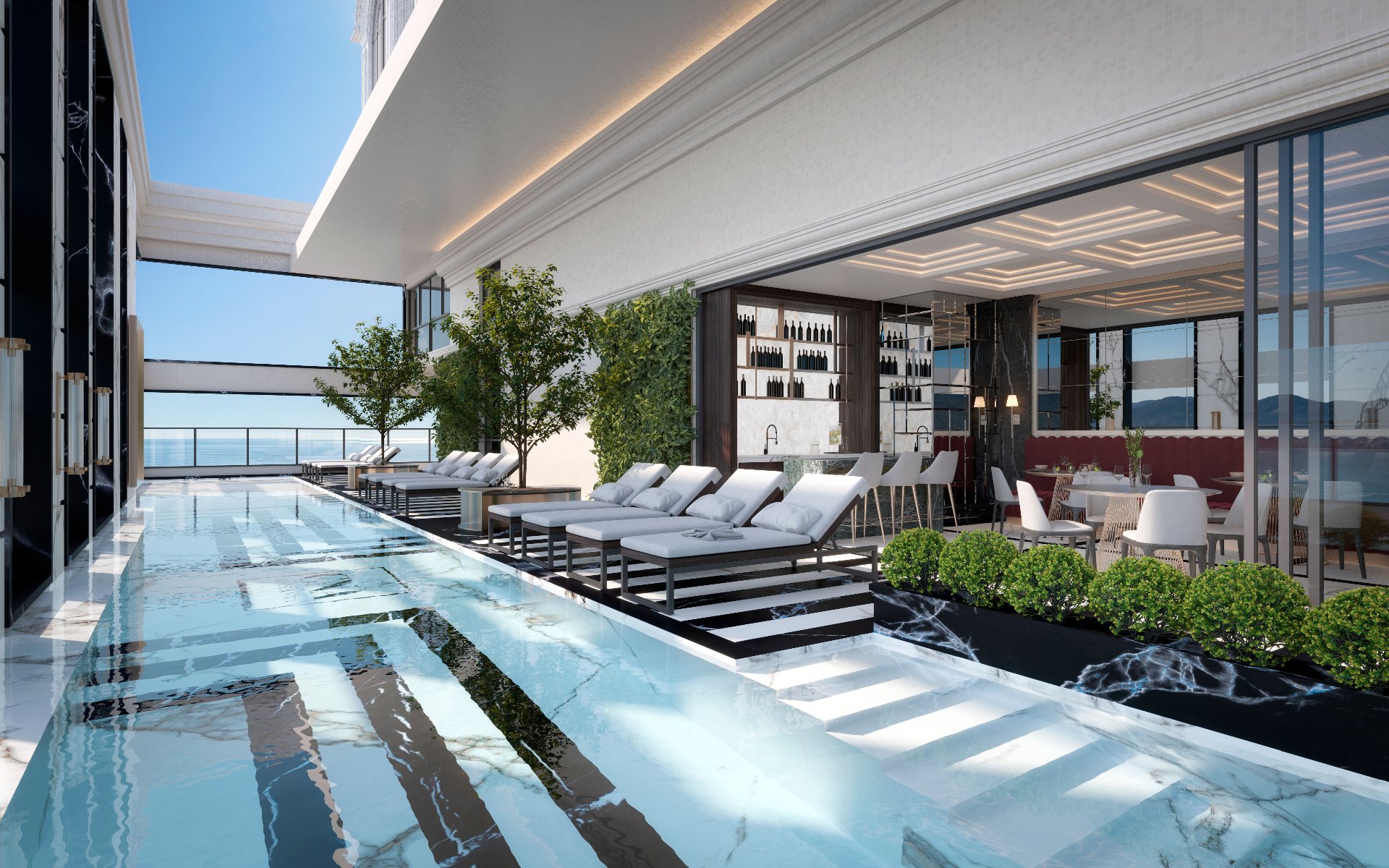 Andar alto no CNA Bristol Residence