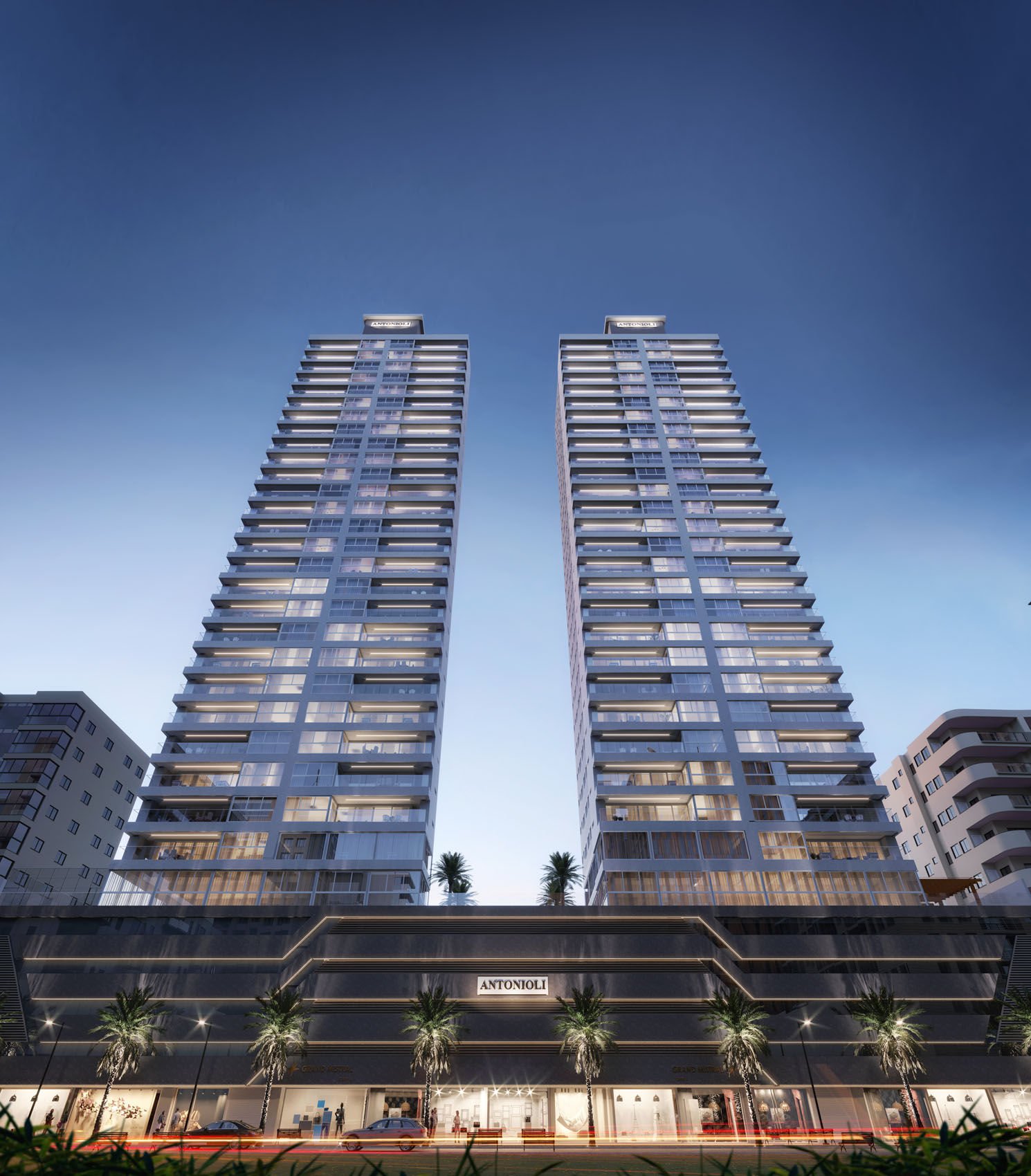 Venda de andar alto no Grand Mistral Tower