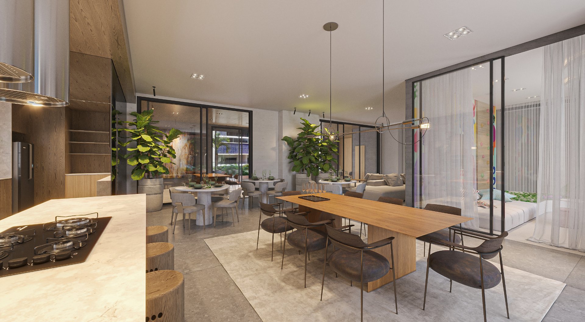 Apartamento no Yangzhou Residence