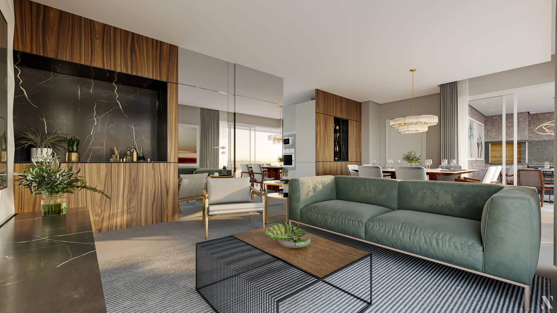 Apartamento no Grand Unique Tower