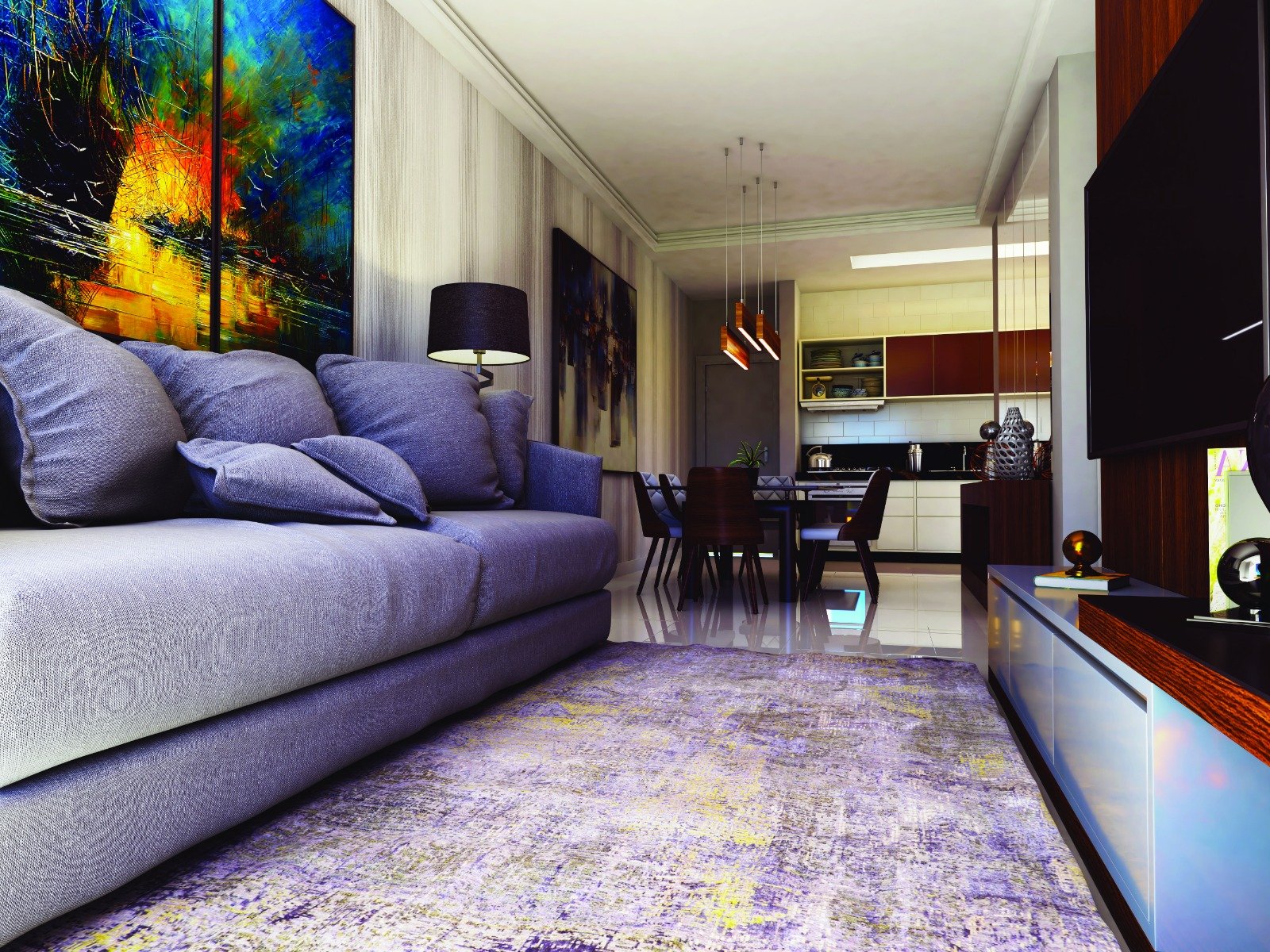 Apartamento no Cristal Park Residence