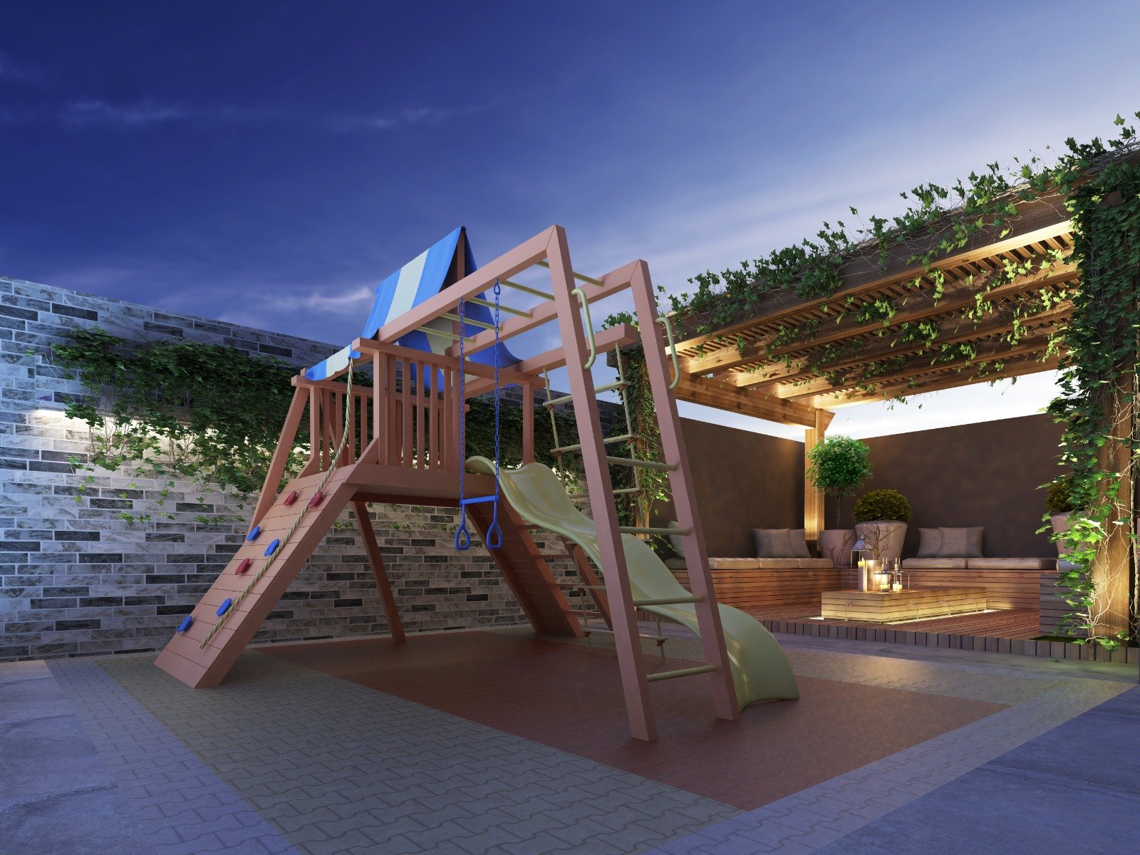 Andar alto no Cristal Park Residence