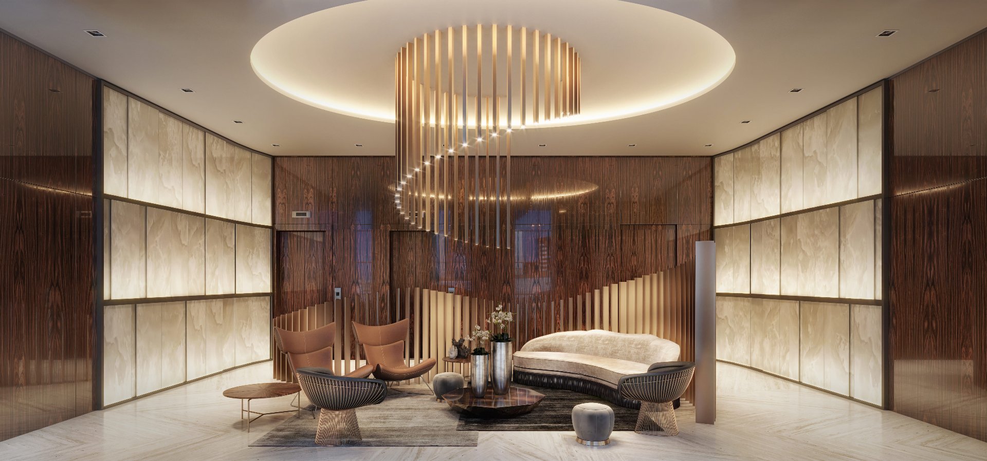 Venda de andar alto no Doha Tower Residence