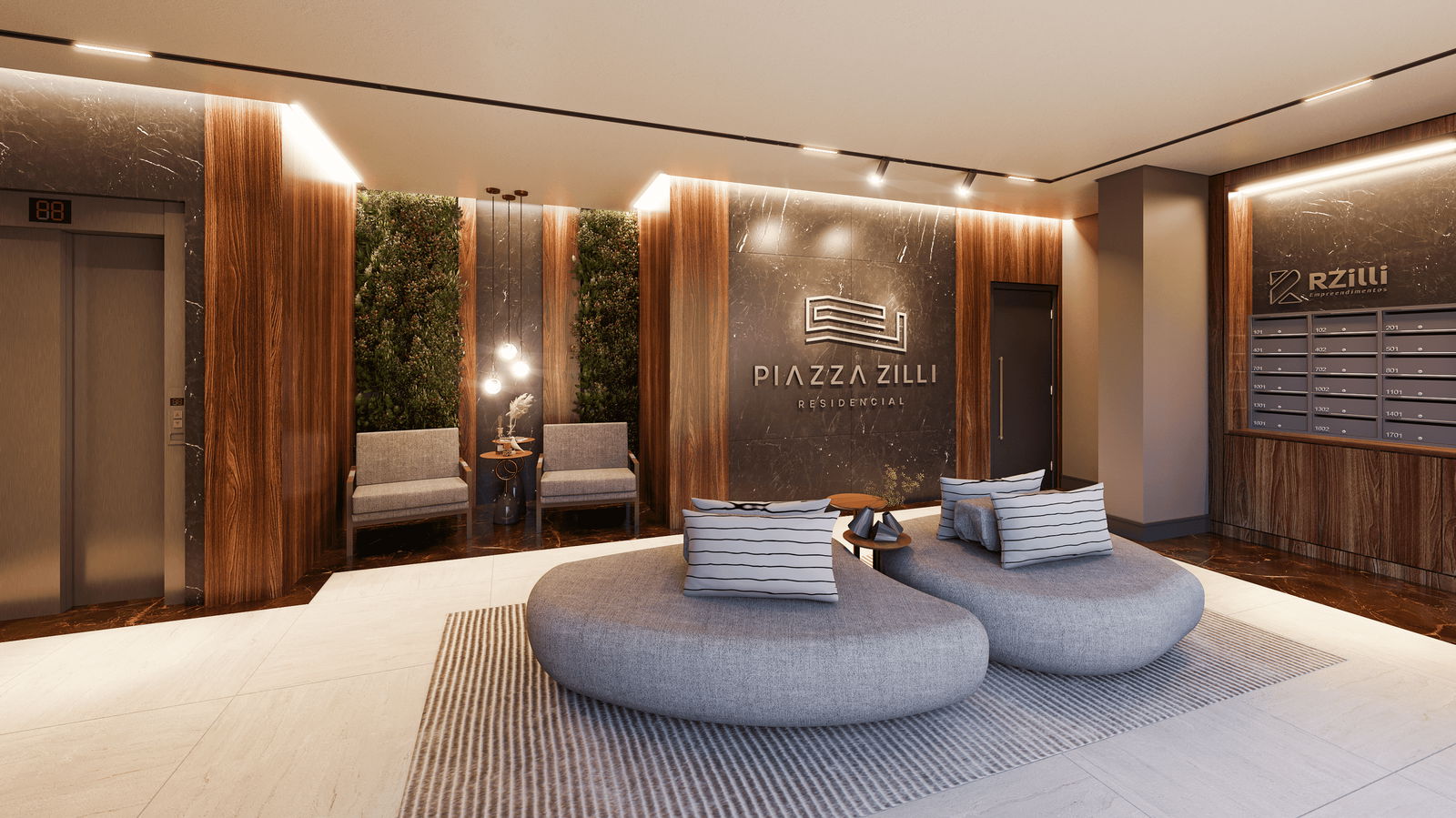 Apartamento no Piazza Zilli Residence