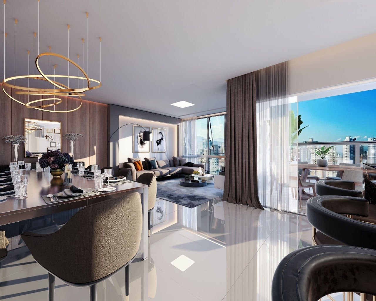 Apartamento no Maria Dellagnelo da Silva Residence