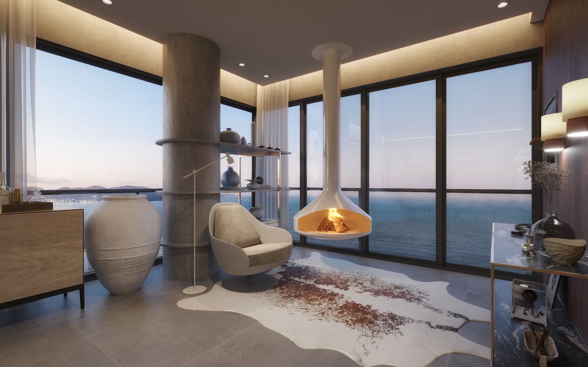Andar alto no Du-Art Tower Residence