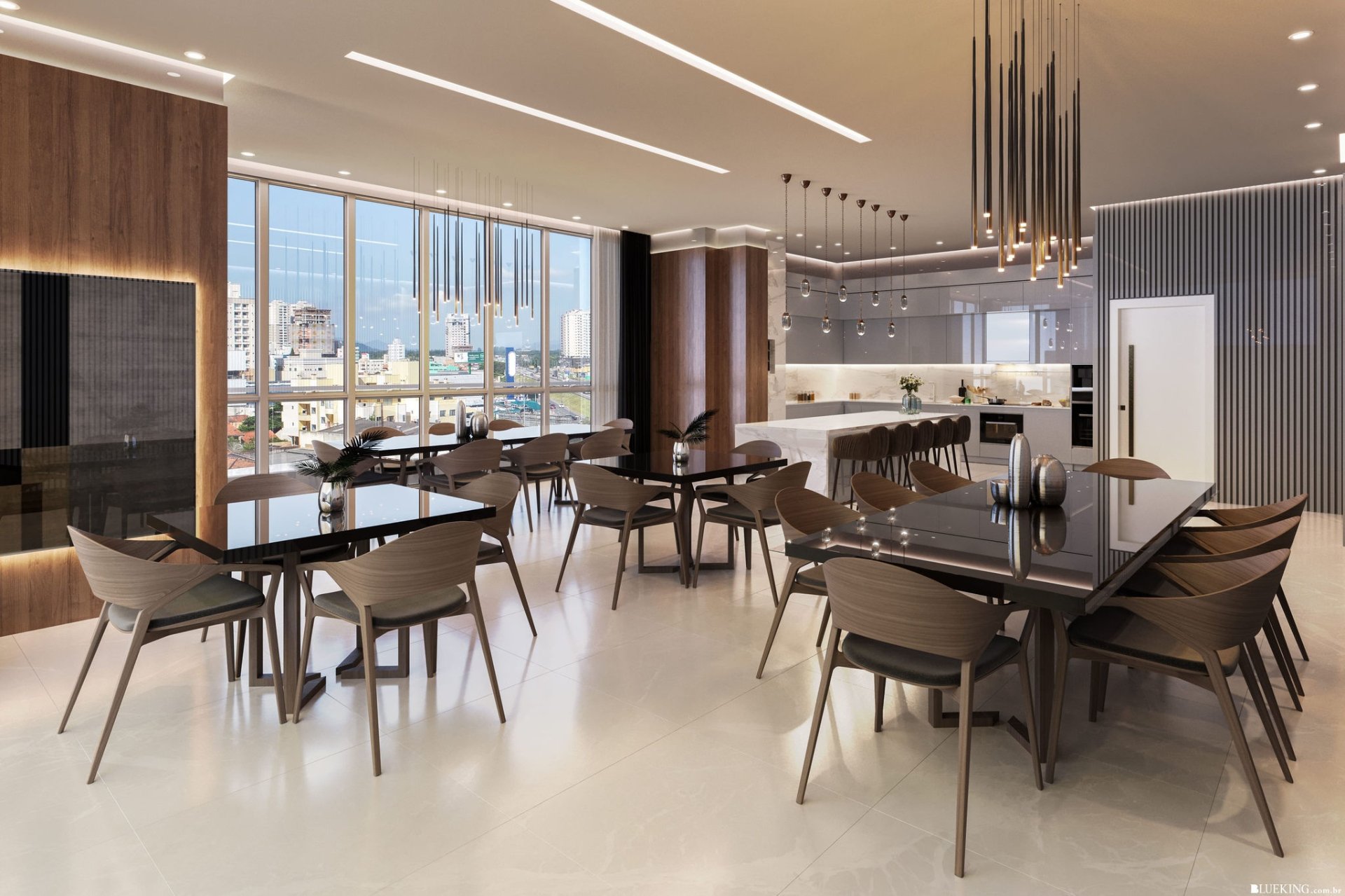 Andar alto no Sirius Residence