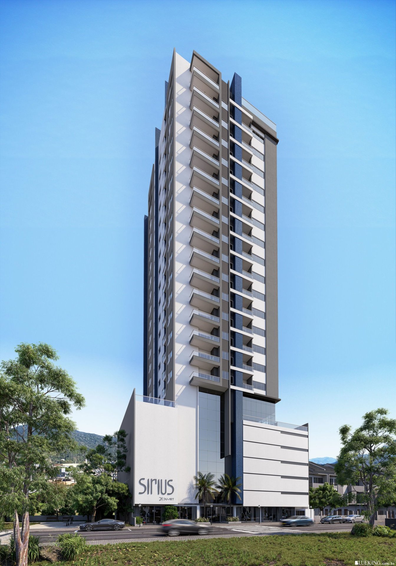 Andar alto no Sirius Residence