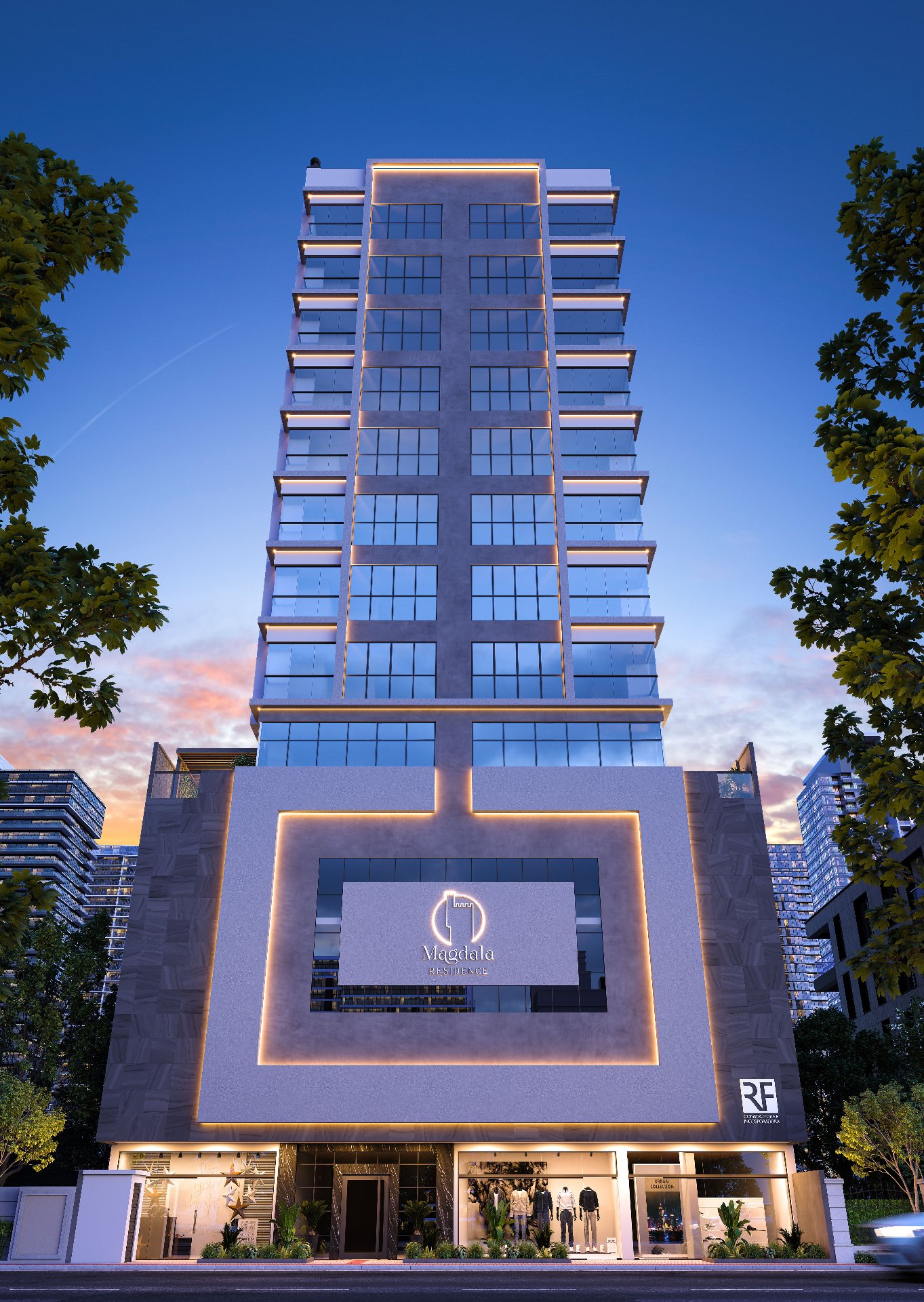 Apartamento no Edifício Magdala Residence
